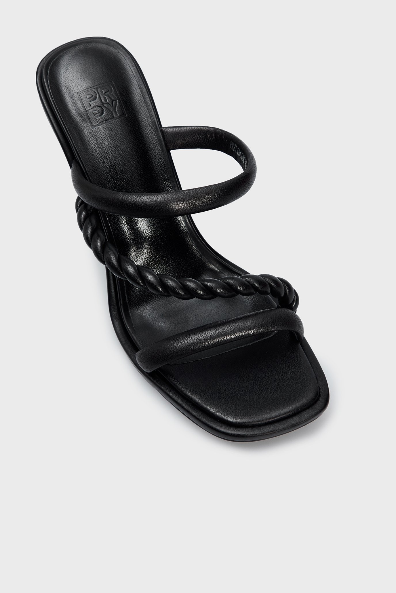 Женские черные кожаные мюли SadiePRPY Женские черные кожаные мюли Sadie 4