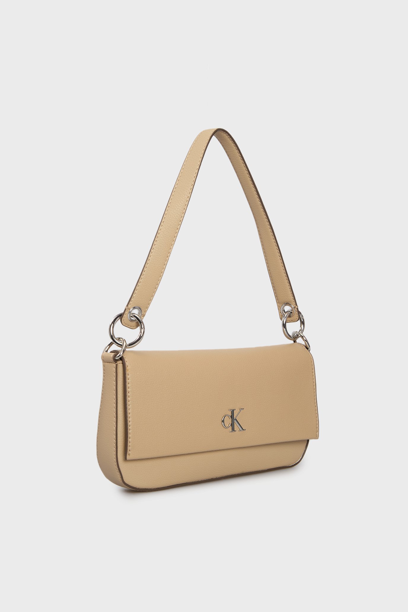 Женская бежевая сумка MINIMAL MONOGRAM SHOULDERPOUCH25Calvin Klein Jeans Женская бежевая сумка MINIMAL MONOGRAM SHOULDERPOUCH25 4