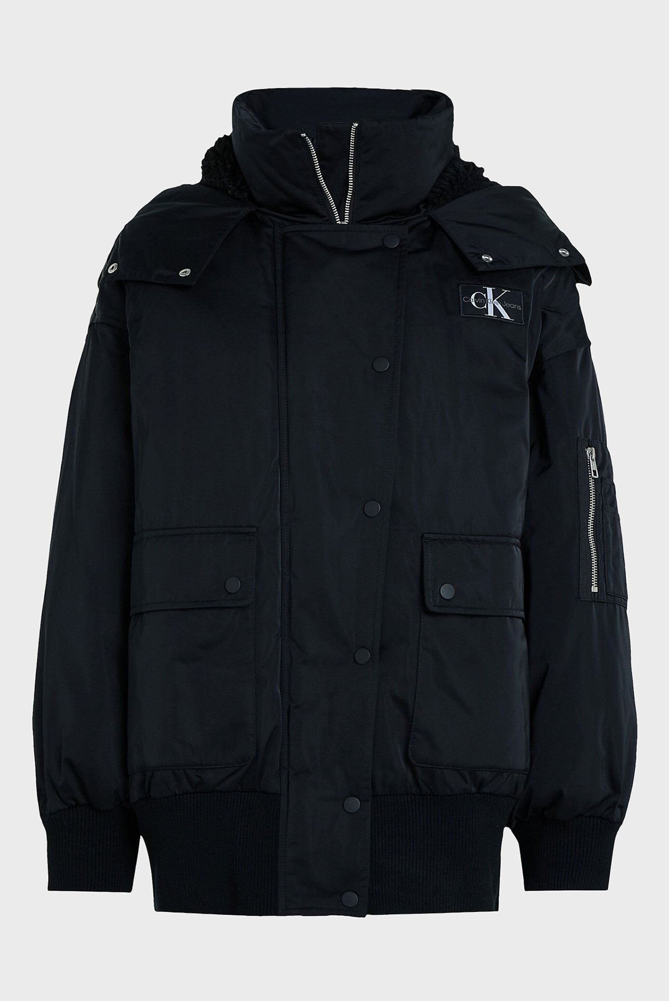 Куртка демисезонная ARCHIVAL OVERSIZED HOODED BOMBER 5