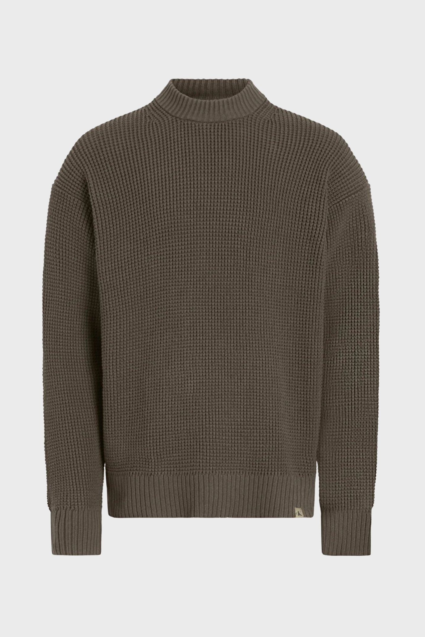 Мужской темно-коричневый джемпер CHUNKY TEXTURE 5