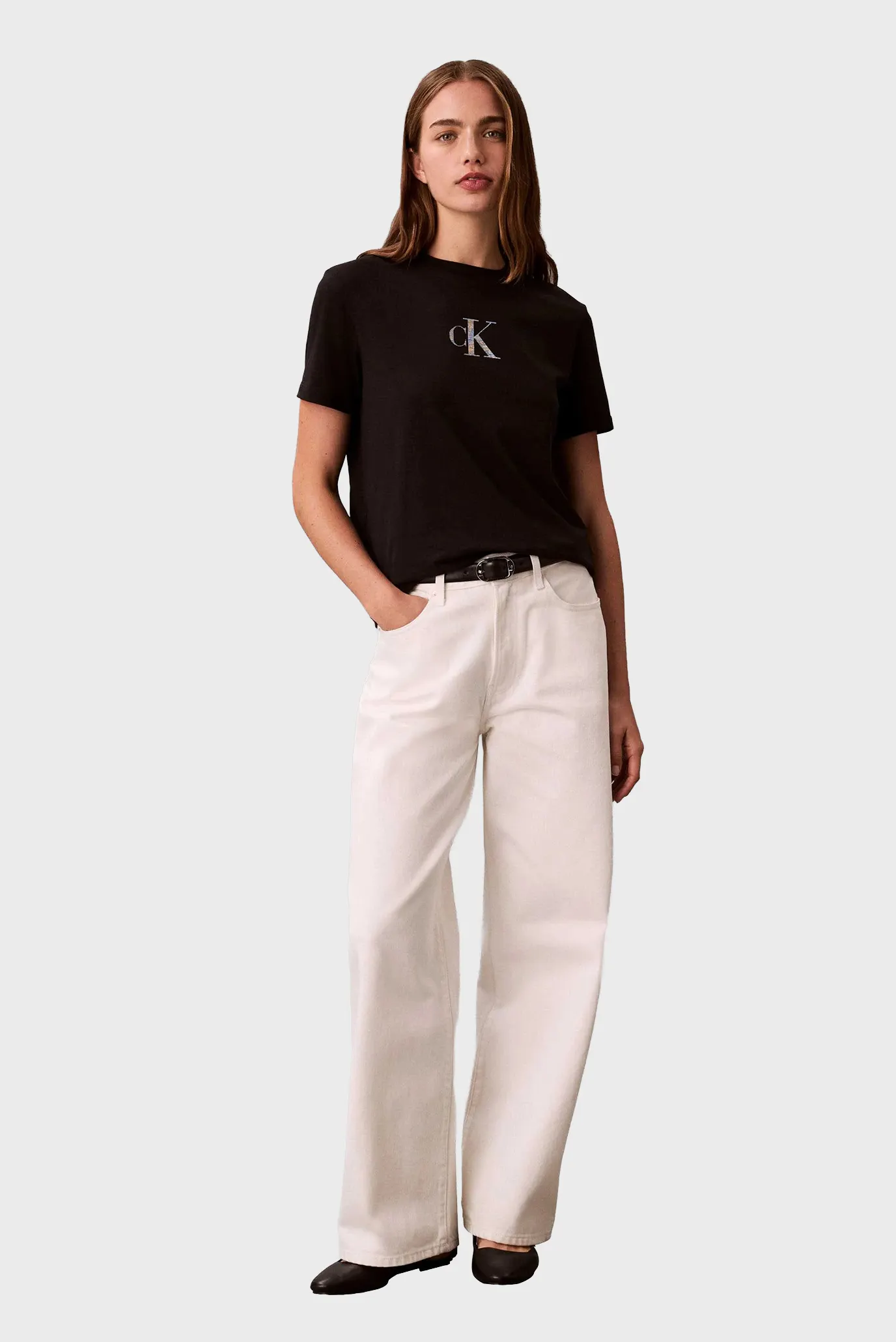 Футболка SS CLASSIC FOIL CK TEE 2