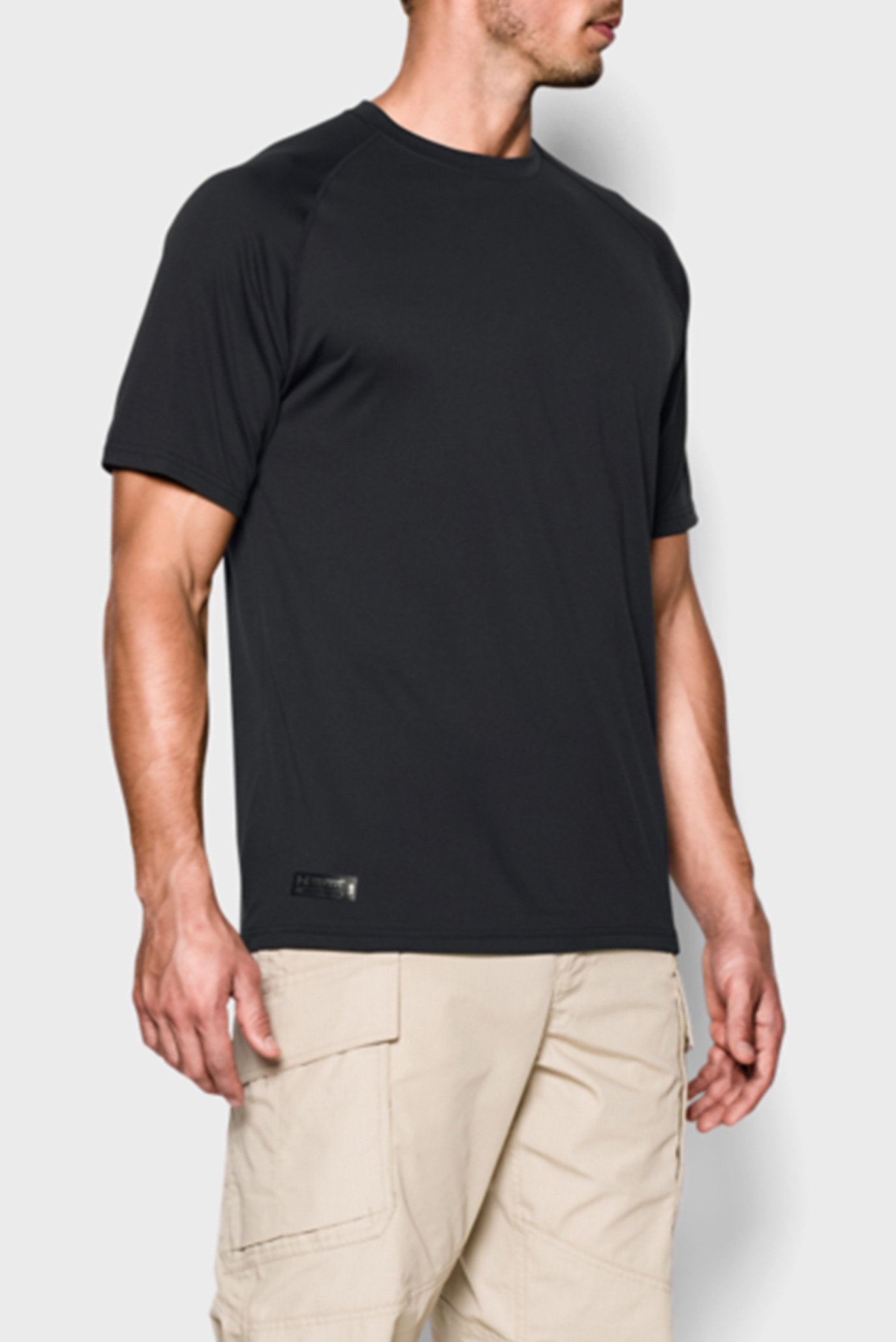 Мужская черная футболка UA TAC Tech T 1