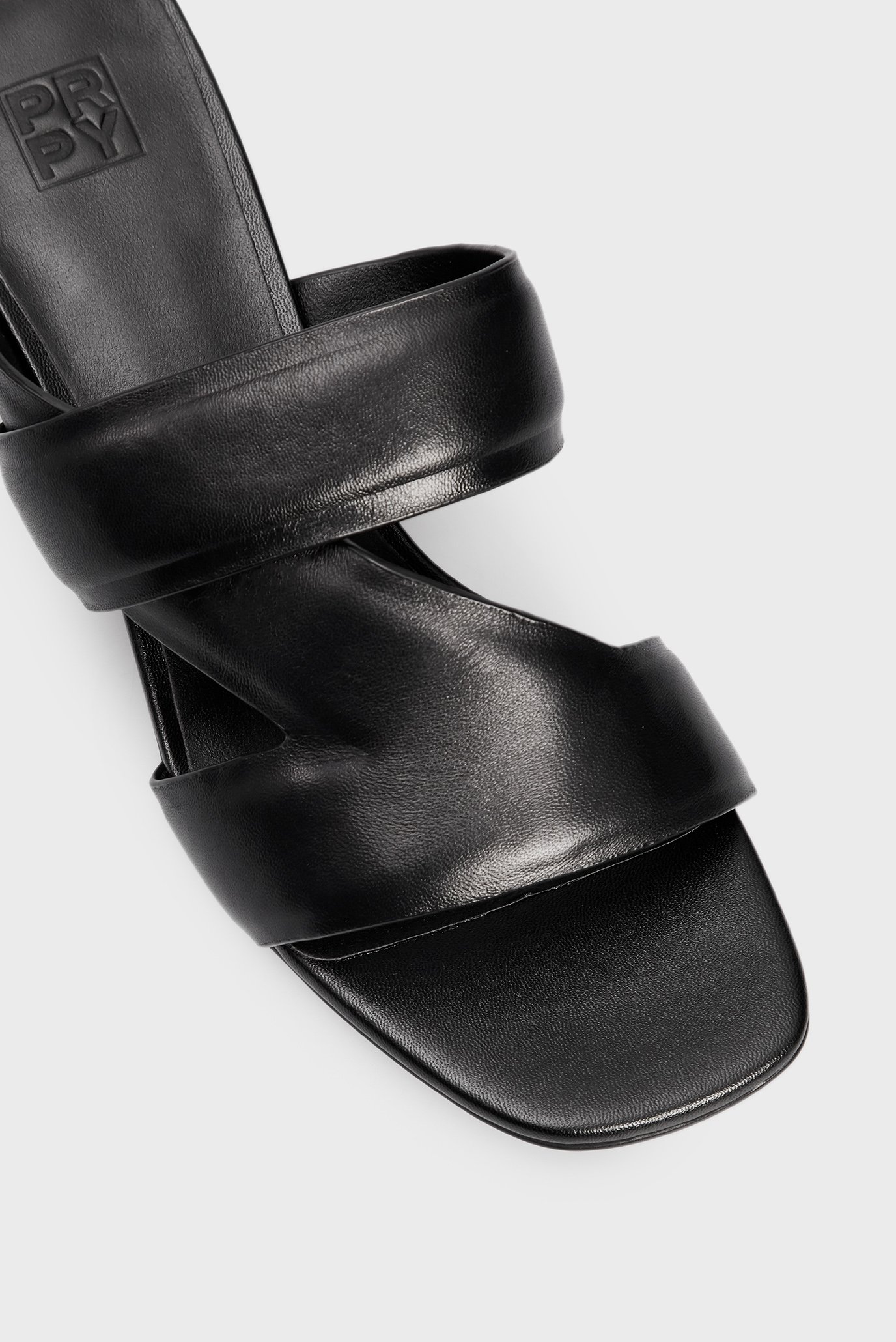 Женские черные кожаные мюли ShayaPRPY Женские черные кожаные мюли Shaya 9