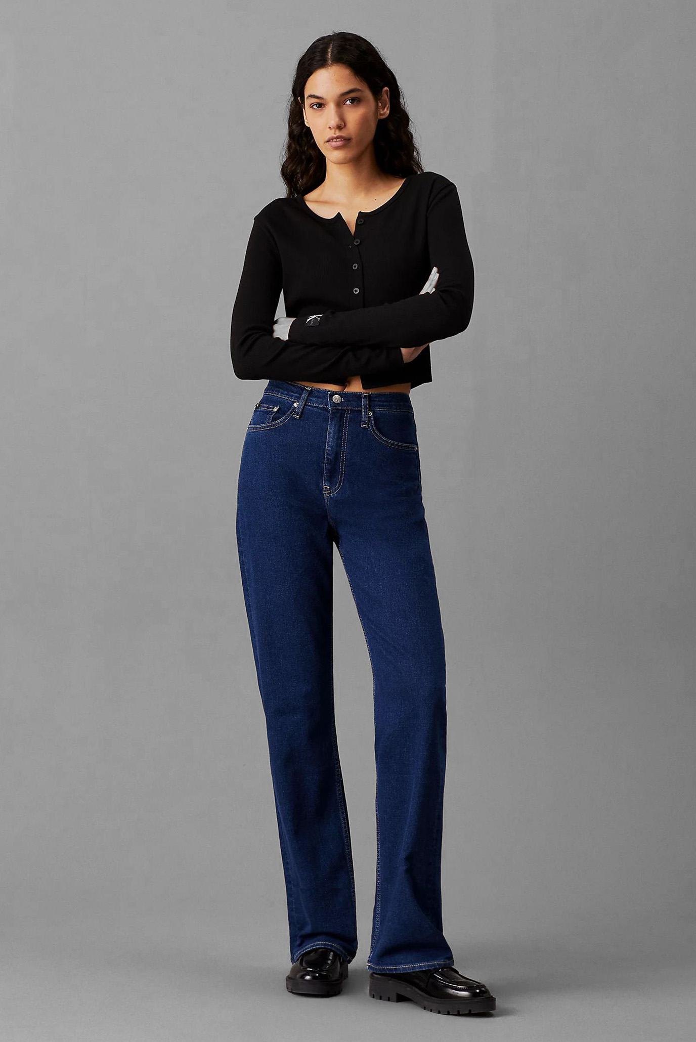 Джинсы HIGH RISE STRAIGHT 3