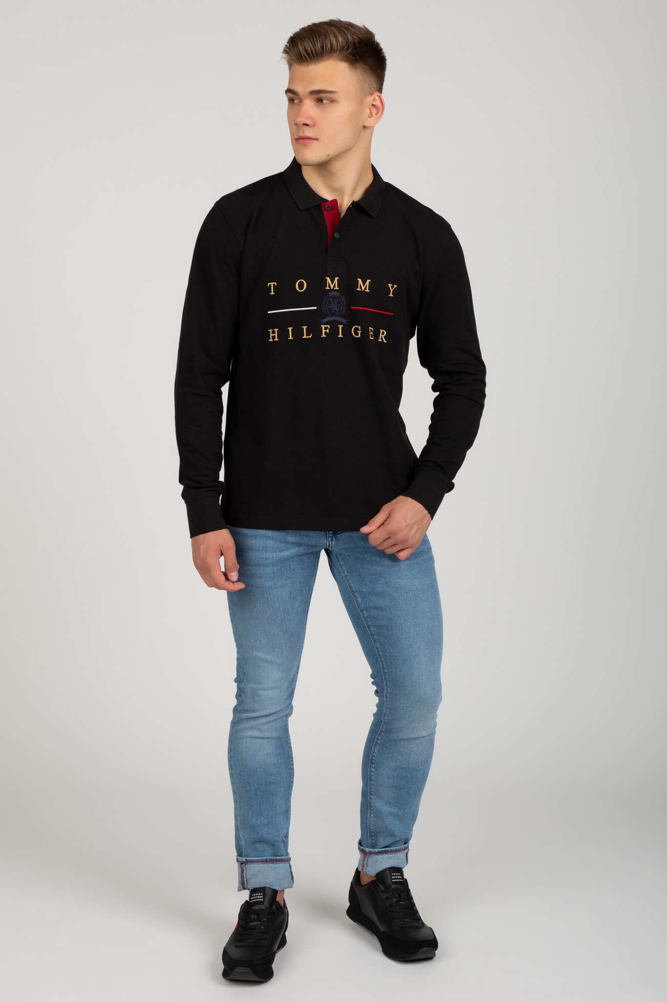 Поло с длинным рукавом ICON HILFIGER LS REGULAR POLO 5