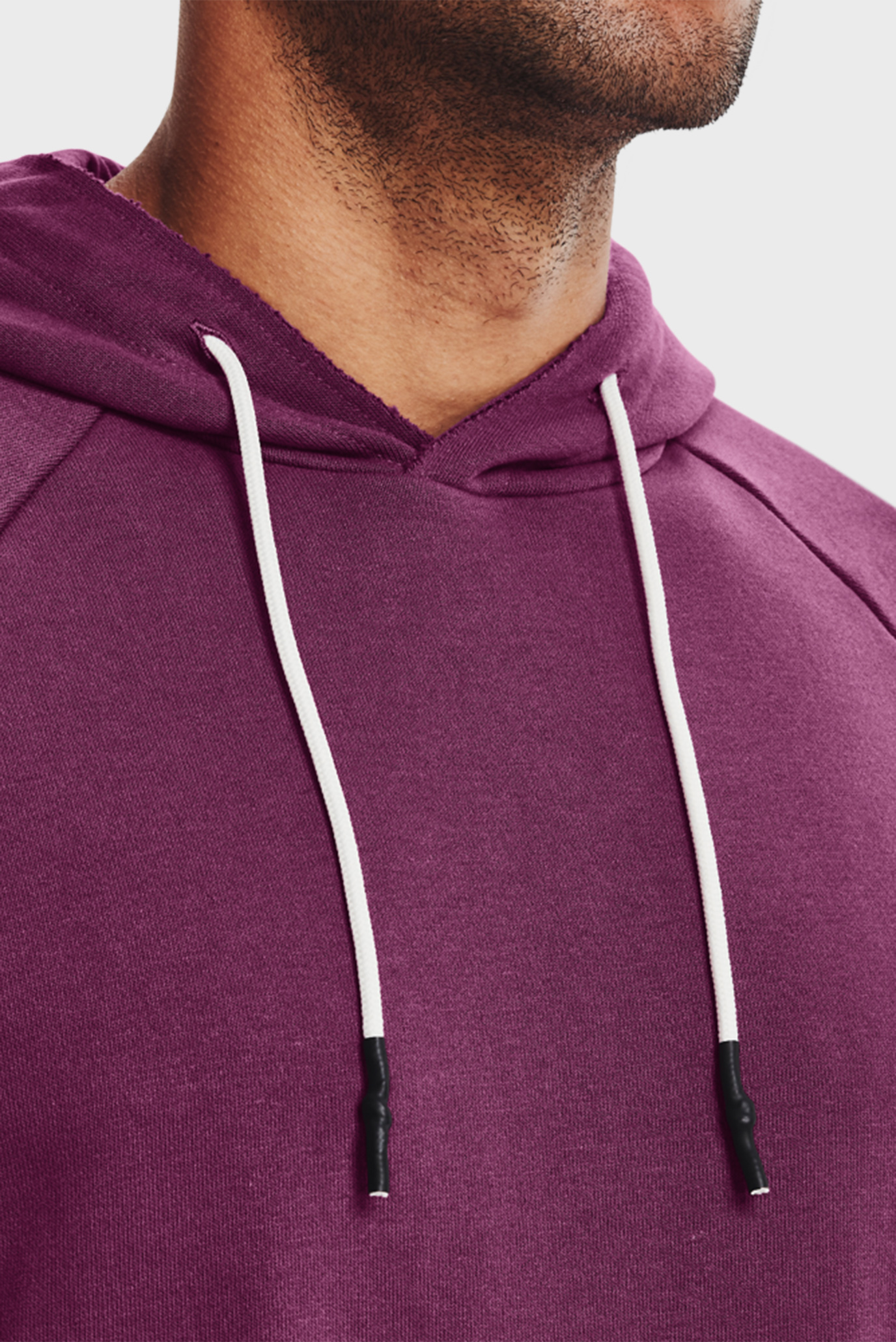 Мужское фиолетовое худи UA BTG Terry Hoodie 8