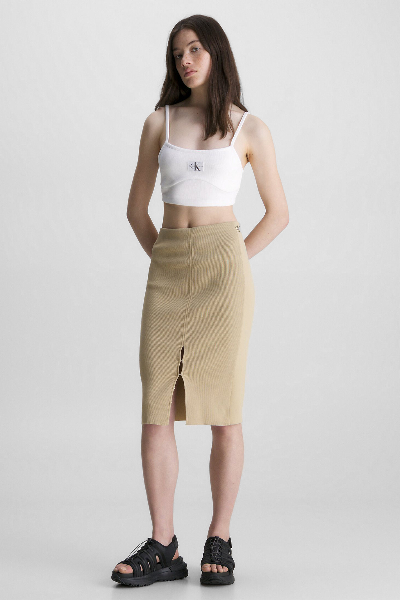 Юбка HOOK & EYE KNITTED SKIRT 7