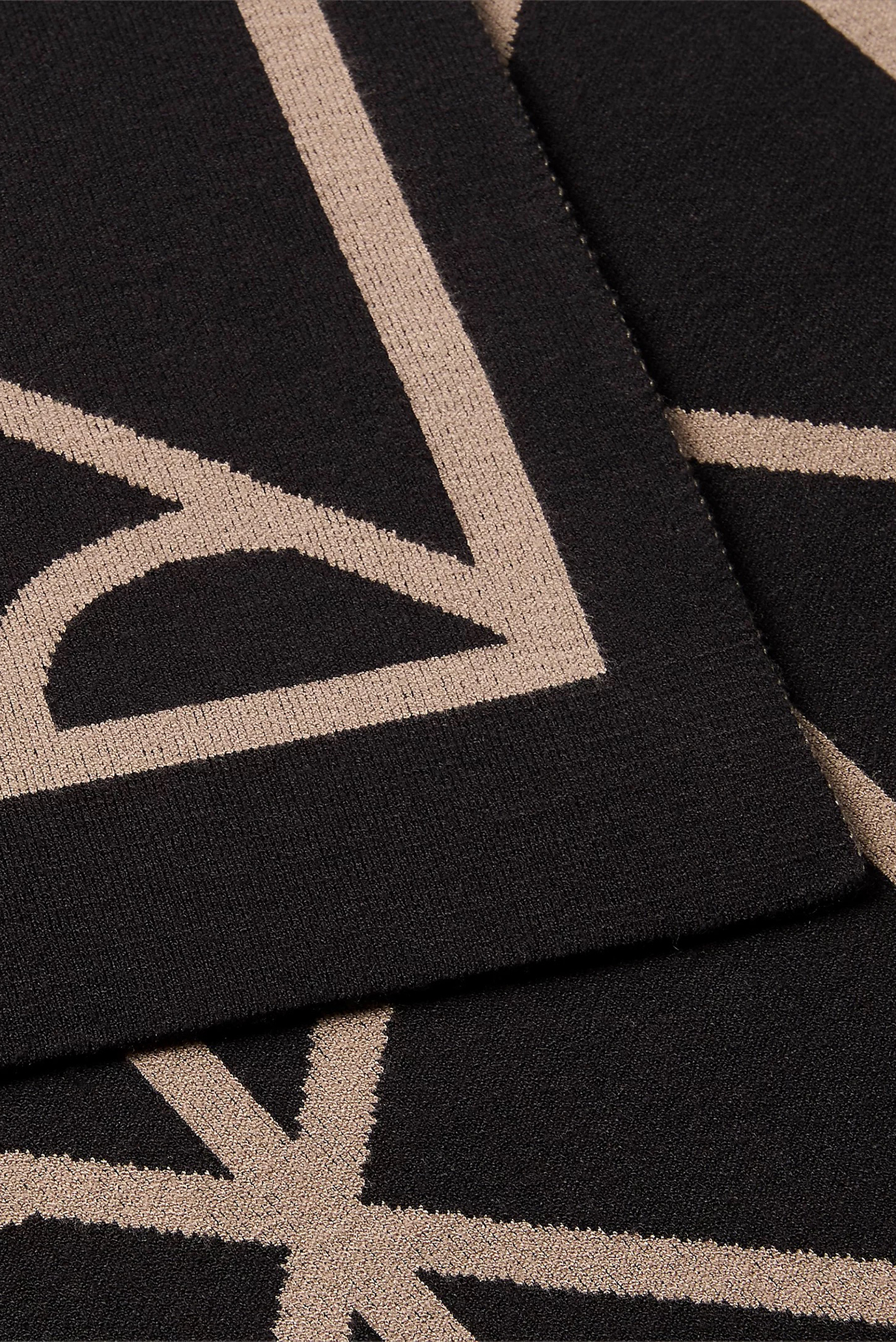 Шарф EMBLEM AOP JCQ FINE RIB SCARF 3