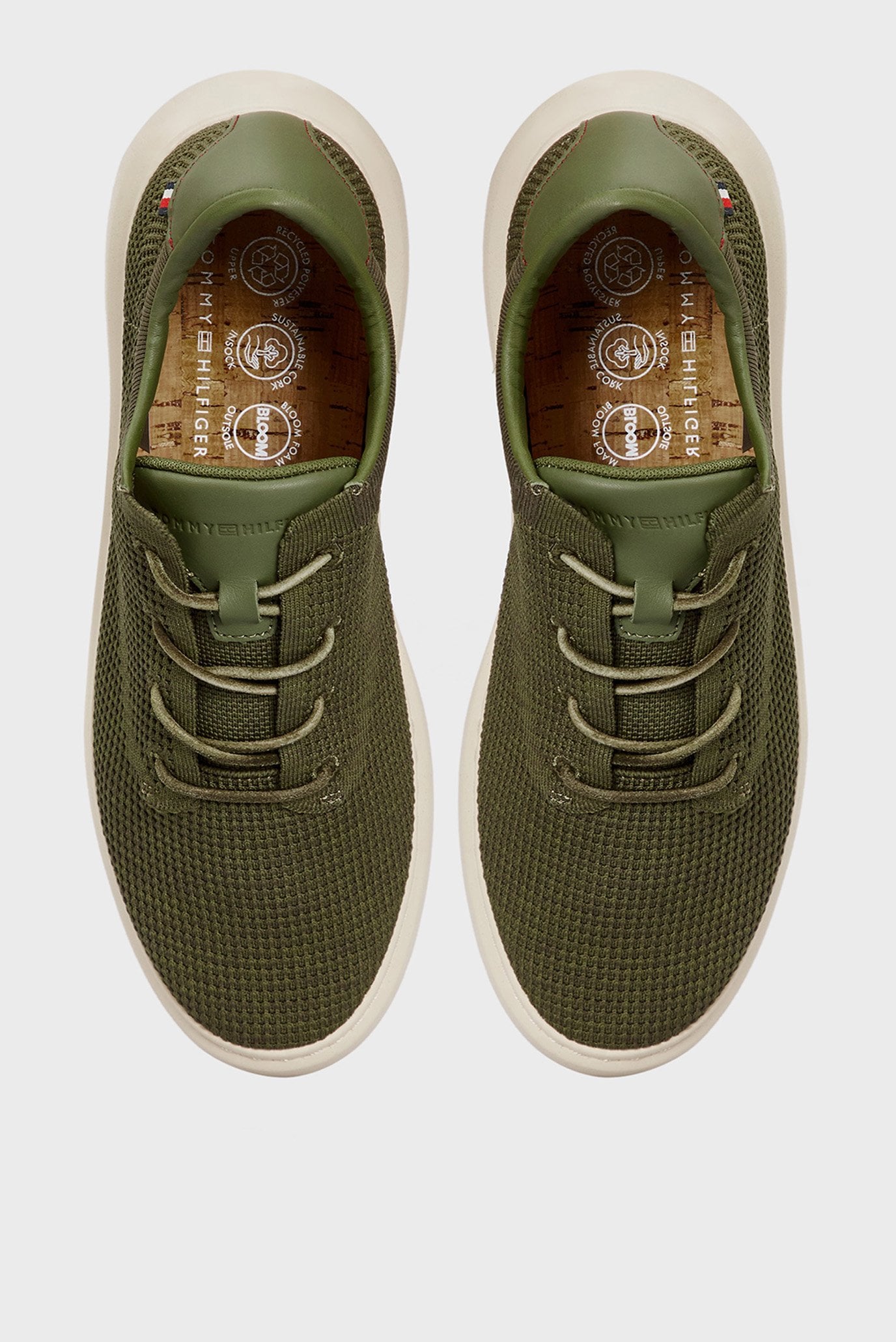 Мужские зеленые сникерcы 7