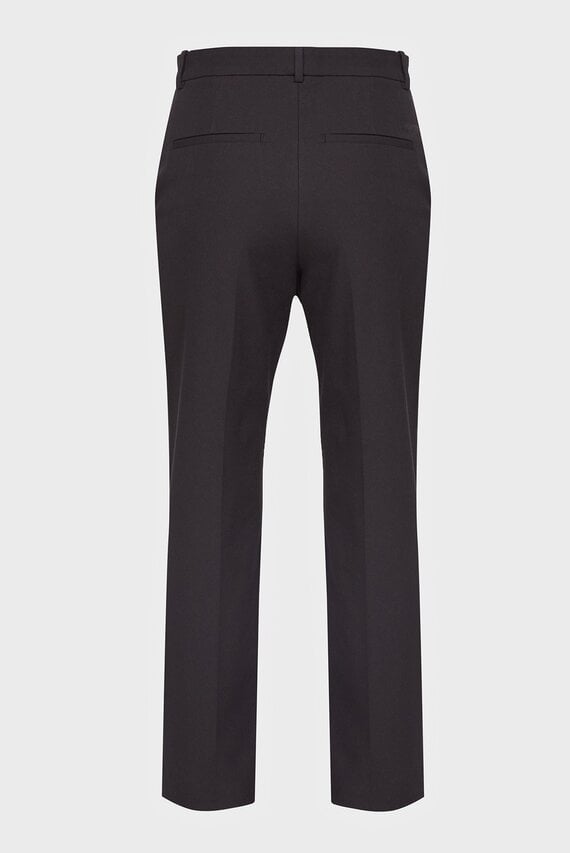 Женские черные брюки STRETCH GABARDINE SLIM ANKLE