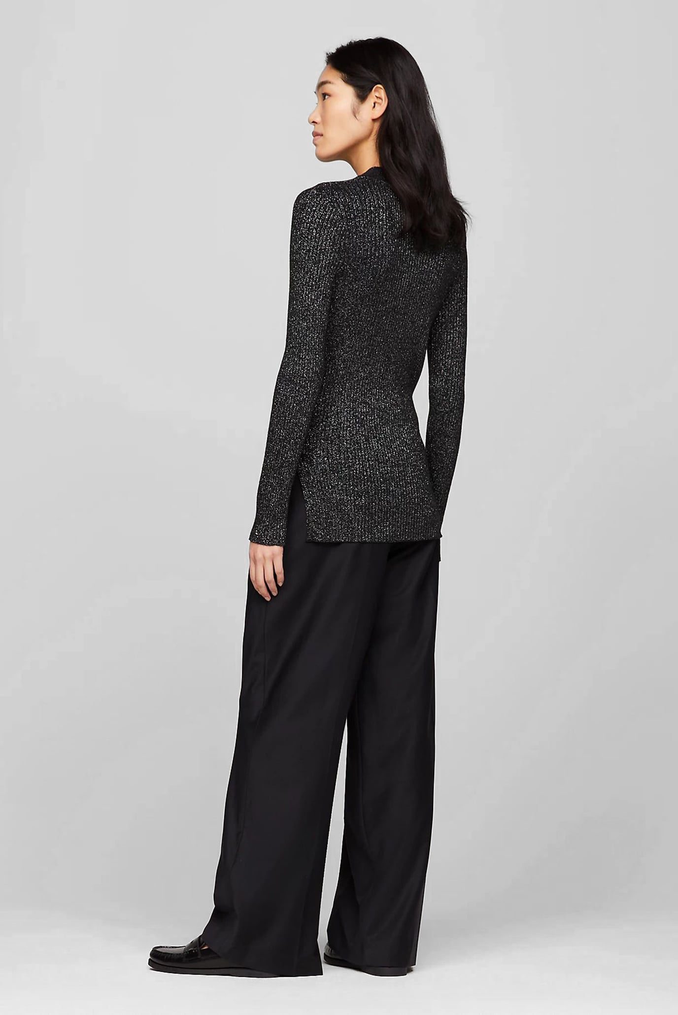 Свитер LUREX MOCK-NK SWEATER 3