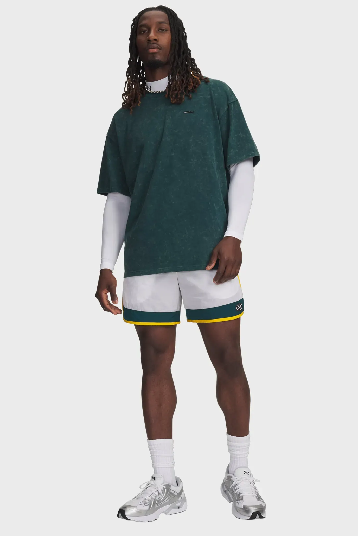 Шорты UA Icon Woven Track Shorts 2