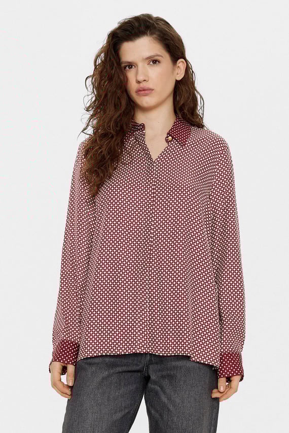Рубашка FLUID VISCOSE REGULAR LS SHIRT