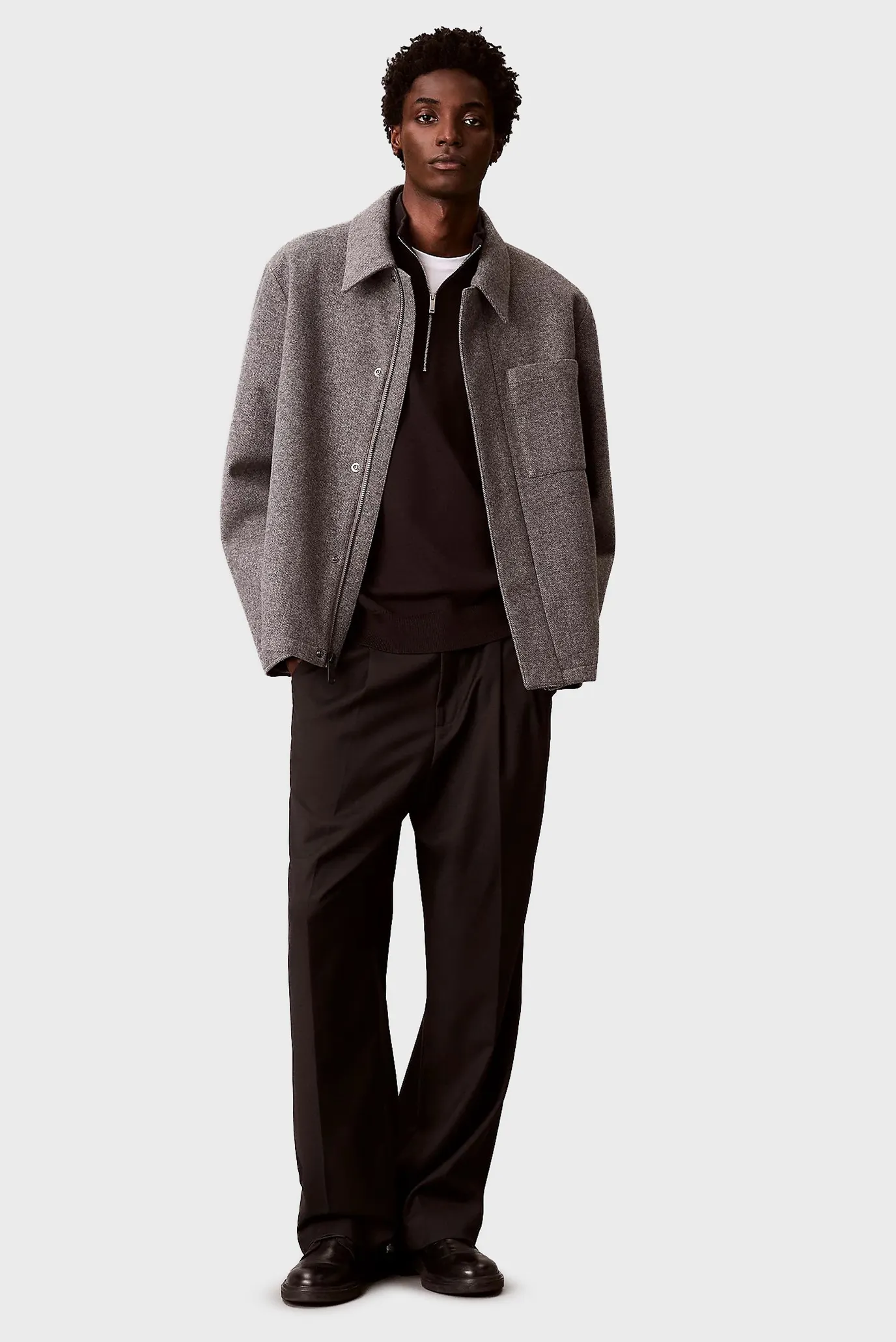 Куртка демисезонная LS FILLED TECH WOOL SHIRT JACKET 2