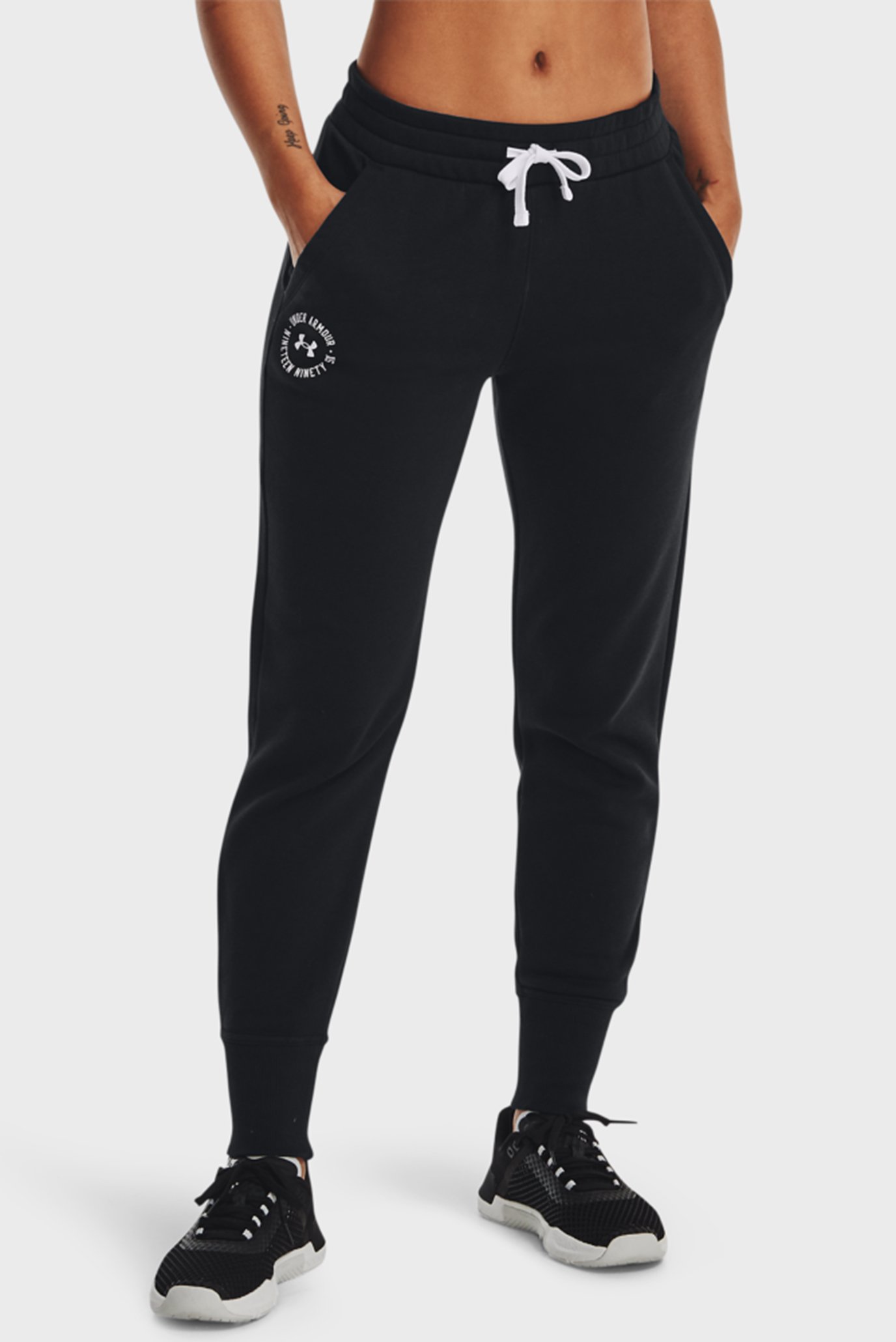 Штаны спортивные Rival Fleece Crest JoggersUnder Armour Штаны спортивные Rival Fleece Crest Joggers 7