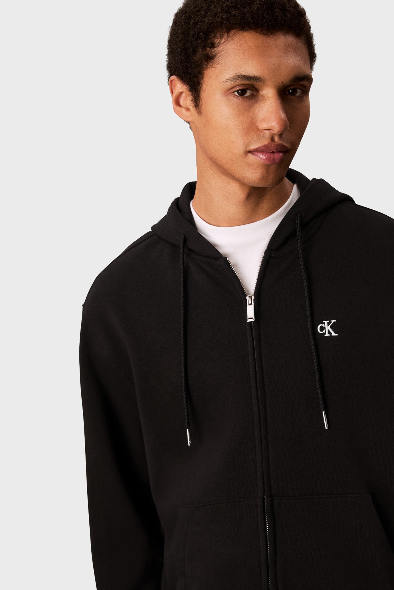 Реглан LS EU 350TERRY MONOGRAM FZ HOODICalvin Klein Jeans Реглан LS EU 350TERRY MONOGRAM FZ HOODI 5