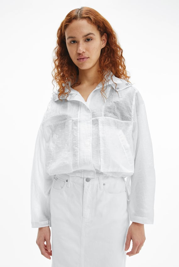 Ветровка WET LOOK OVERSIZED JACKET
