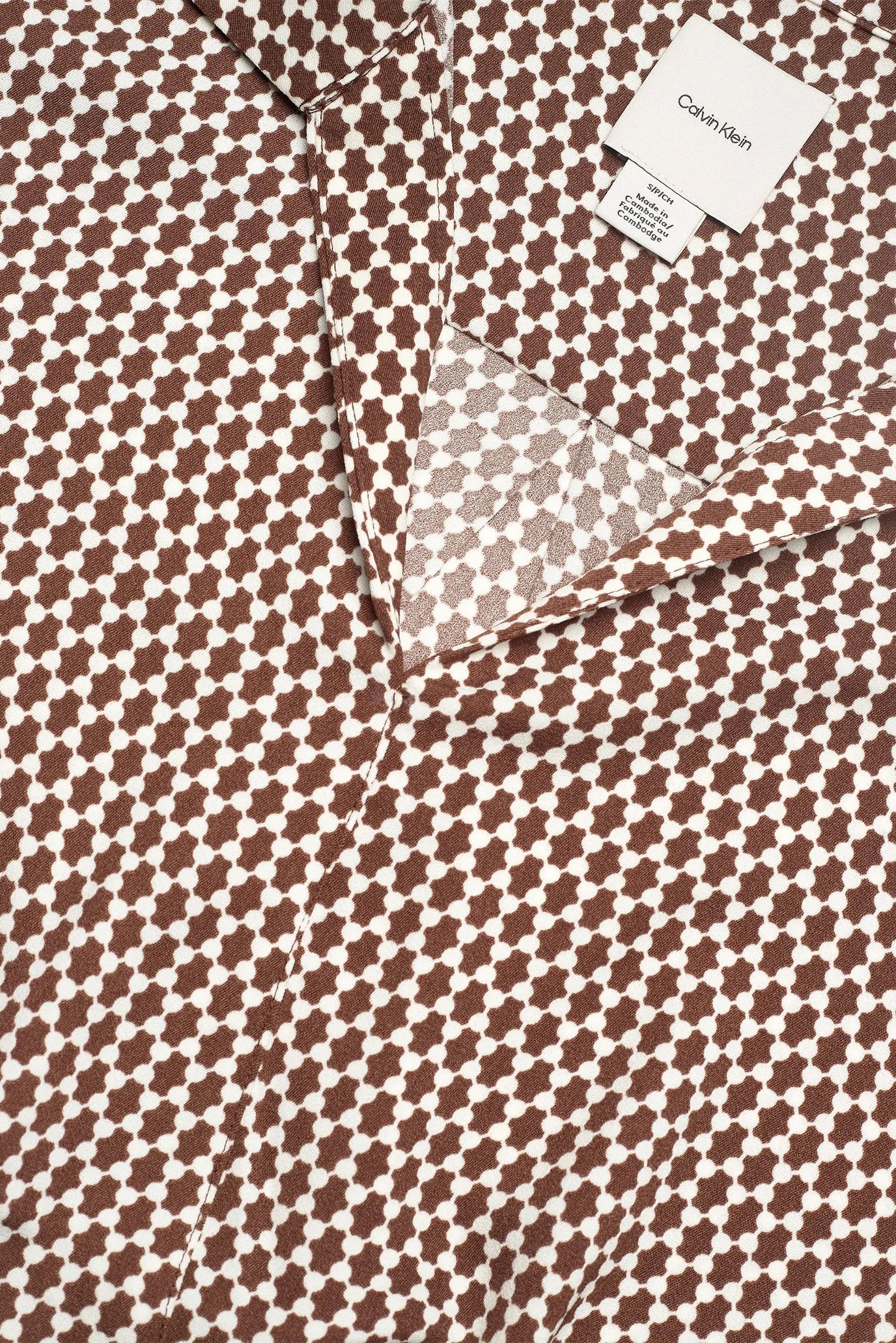 Рубашка Printed Crepe LS Fau 3