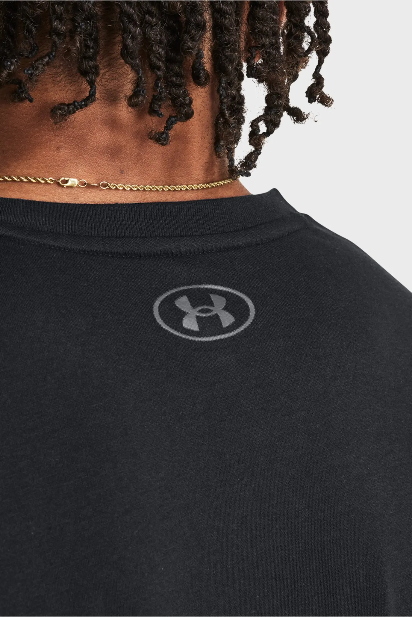 Мужская черная футболка UA PJT ROCK BRAHMA BULL SS 4