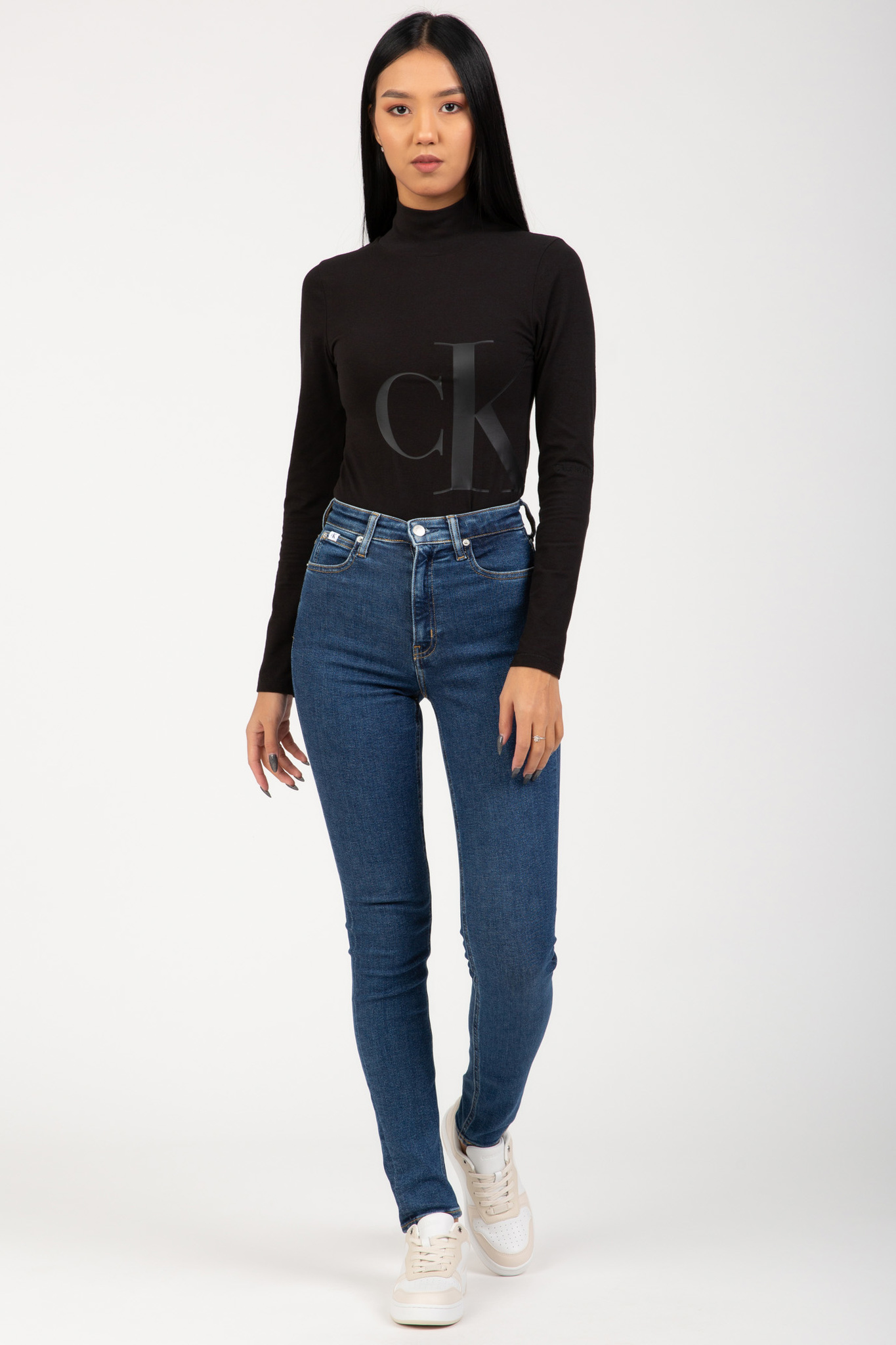 Джинсы HIGH RISE SKINNY 1