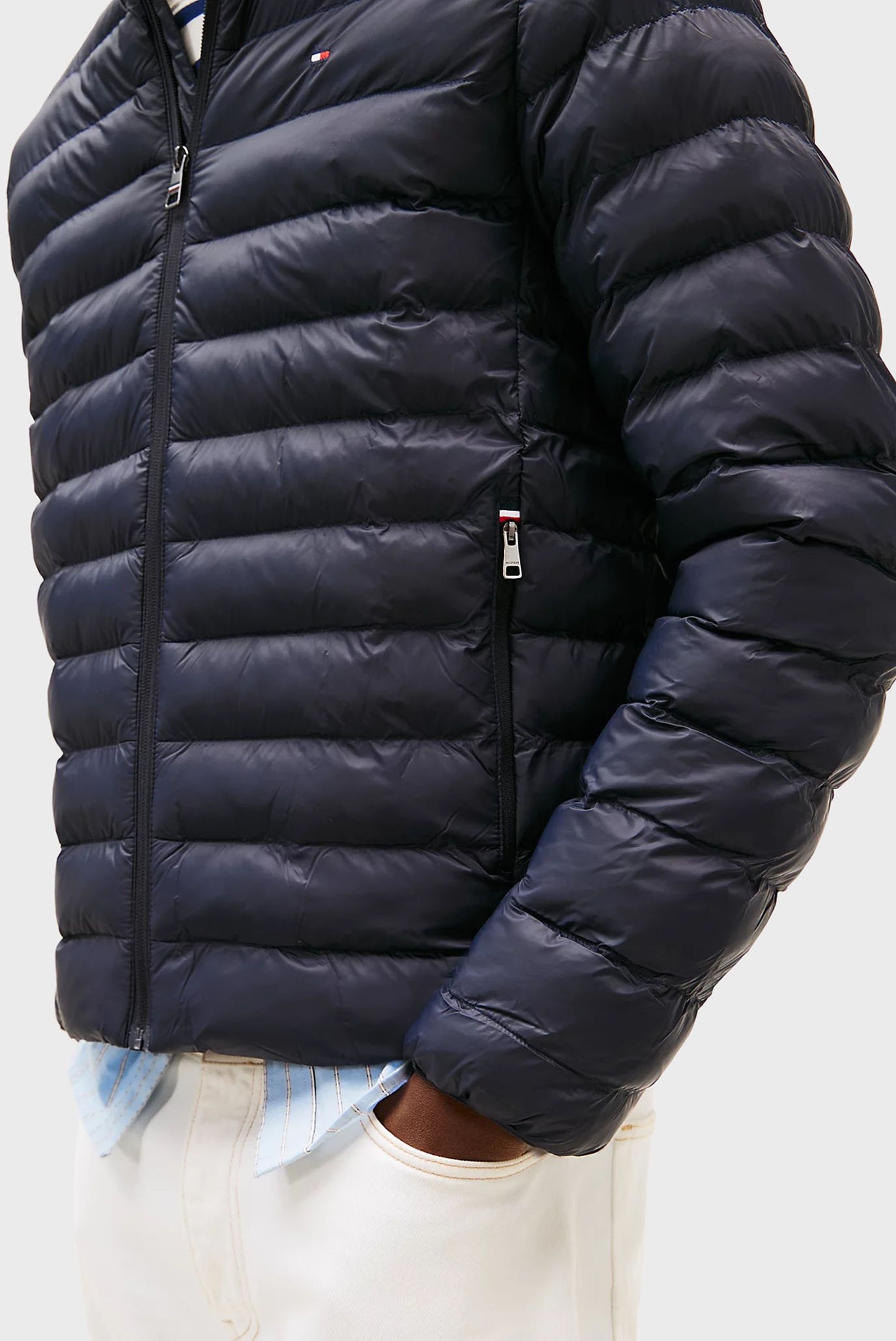 Мужская темно-синяя куртка CORE PACKABLE RECYCLED 5