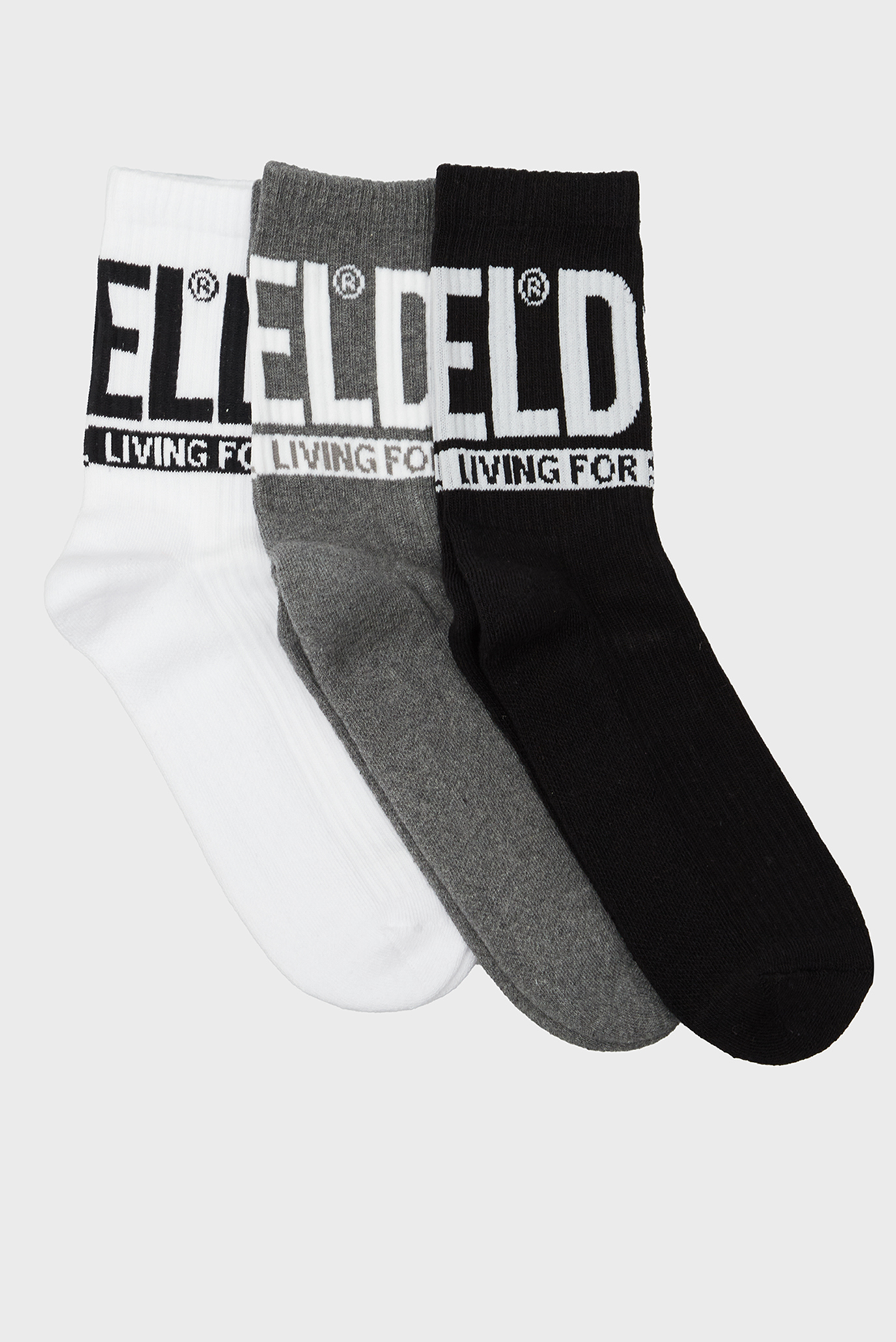 Мужские носки (3 пары) SKM-WRAPAROUND-MID-CUT-CUSHIONED 3