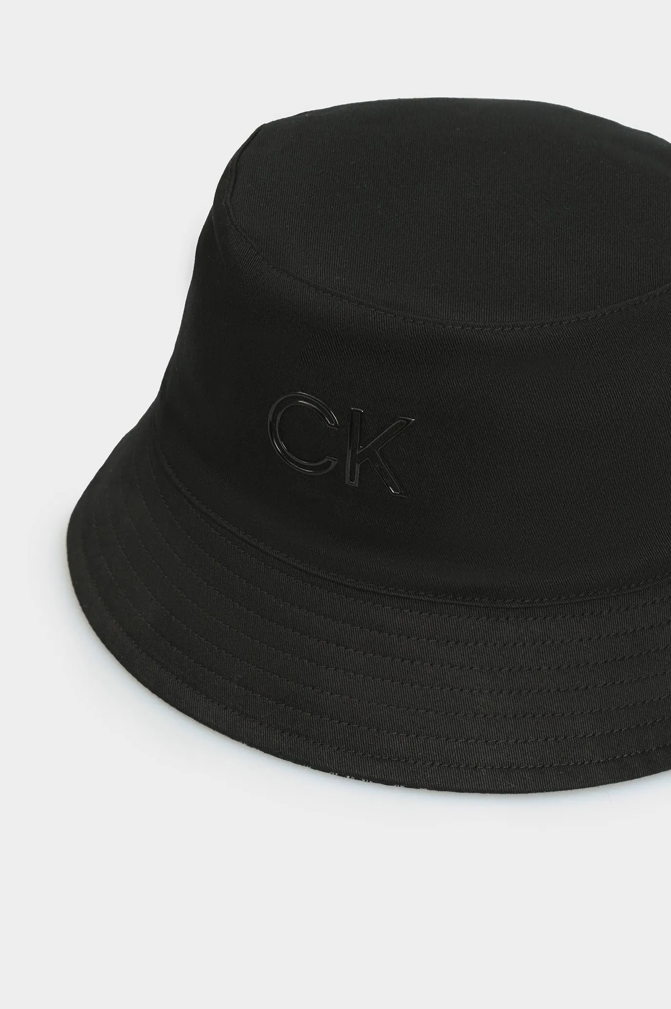 Женская черная двусторонняя панама 7