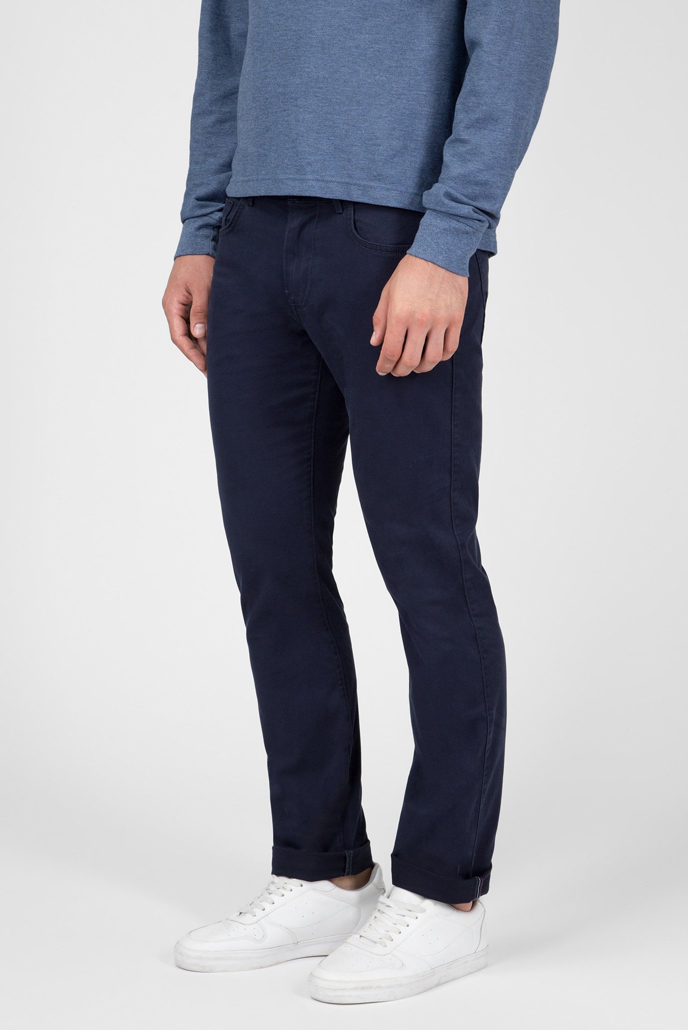 Мужские темно-синие брюки STRAIGHT DENTON 2