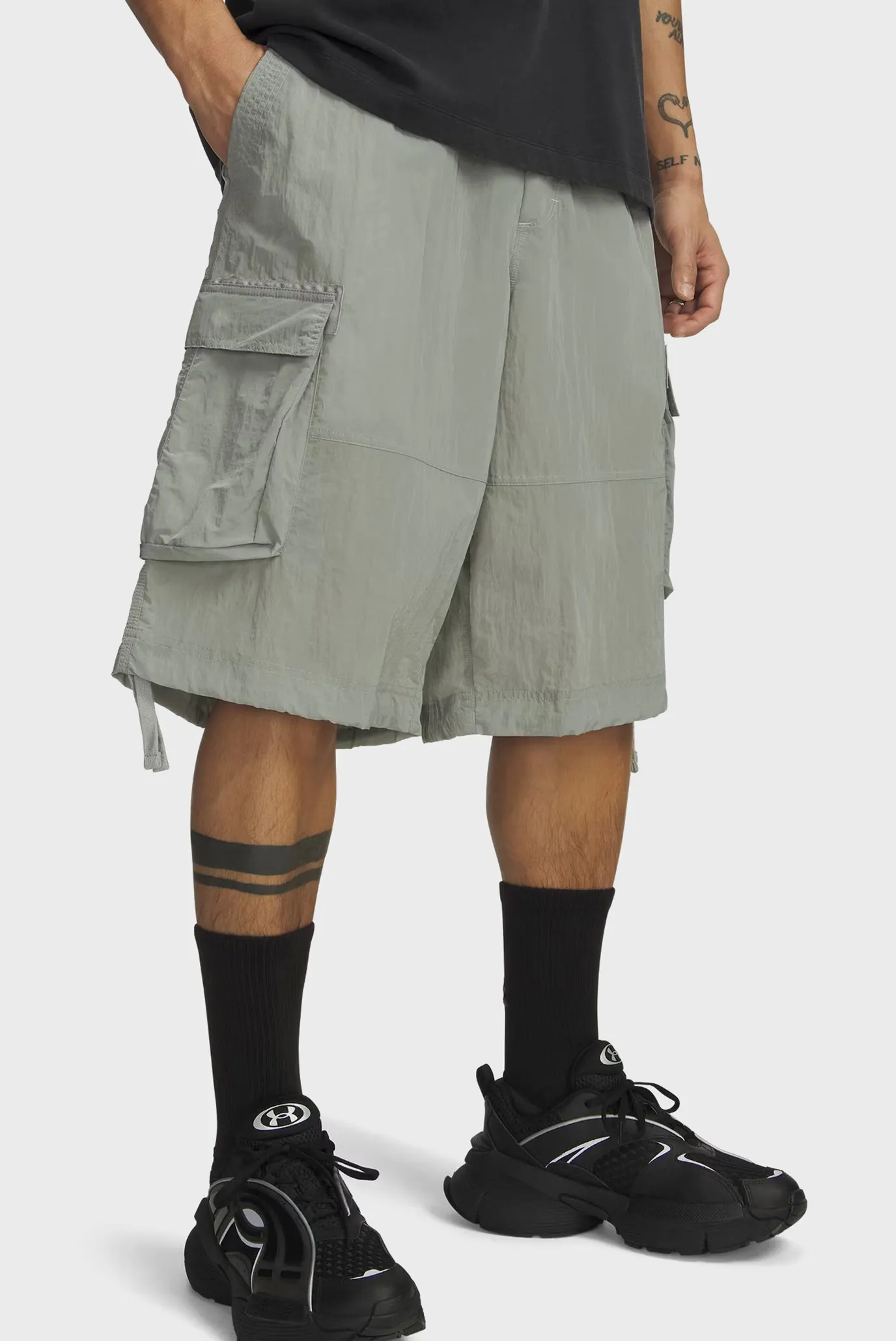 Шорты SU Woven Short-GRY 1