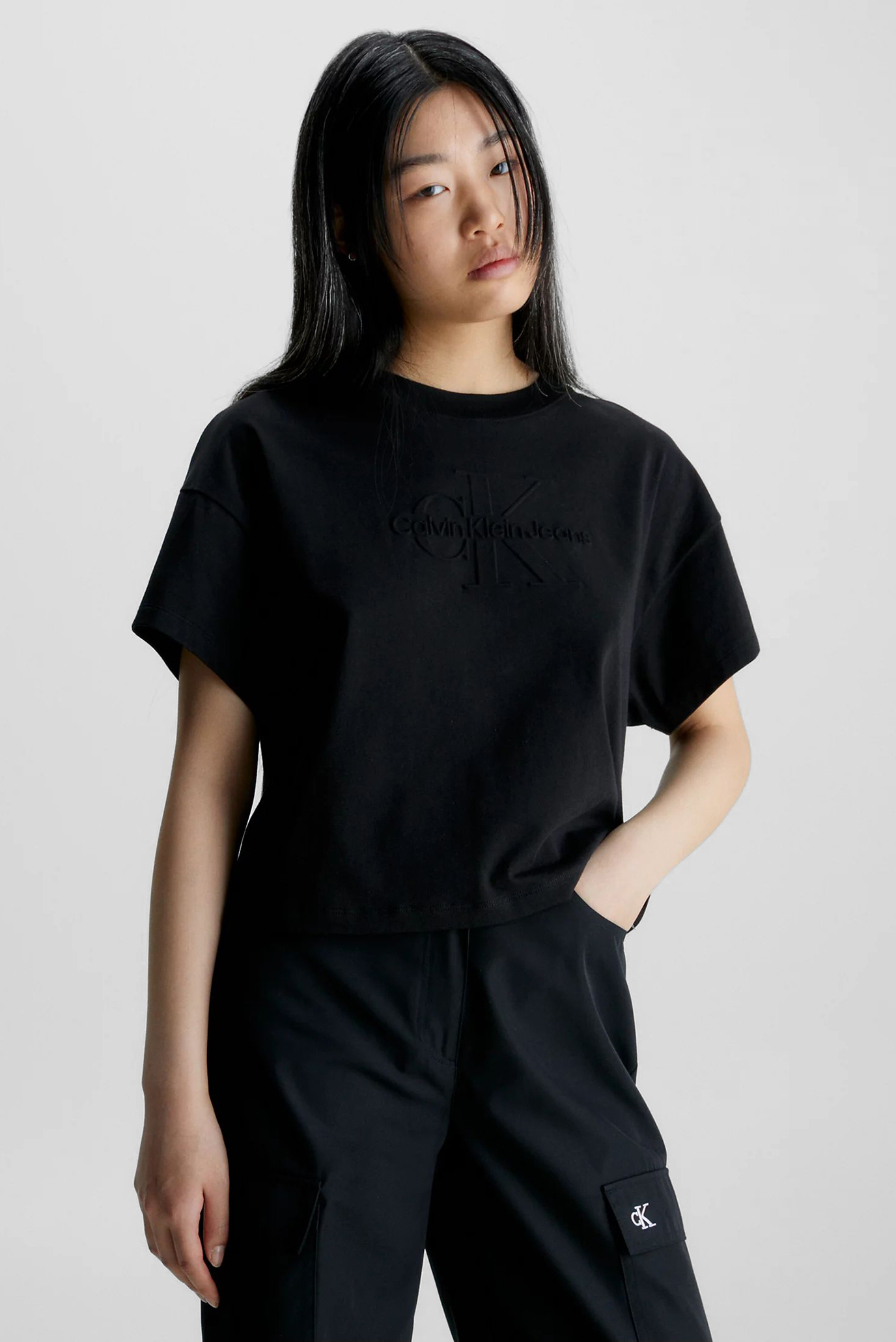 Футболка EMBOSSED MONOLOGO TEE 1