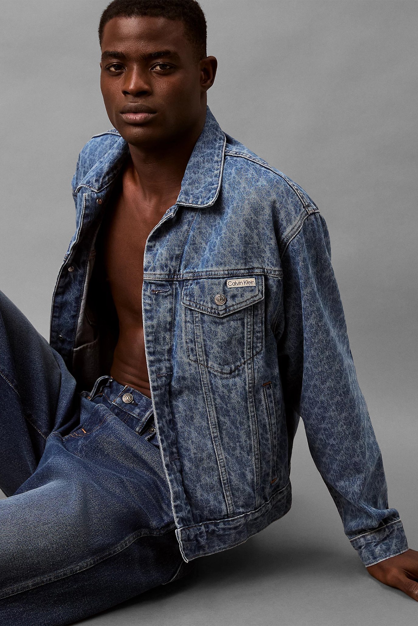 Куртка джинсовая 90S MARQUEE AOP TRUCKER 6