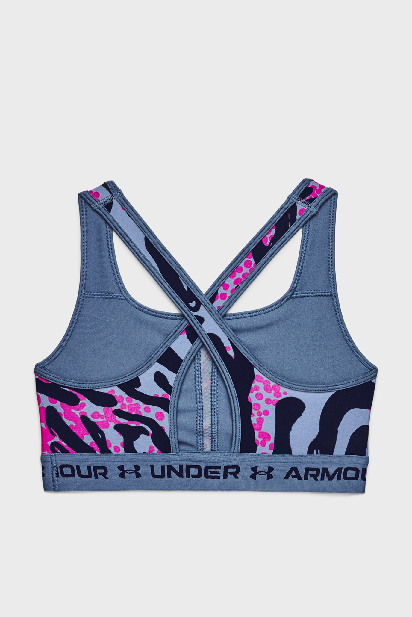 Женский топ с узором UA Crossback Mid Print 6