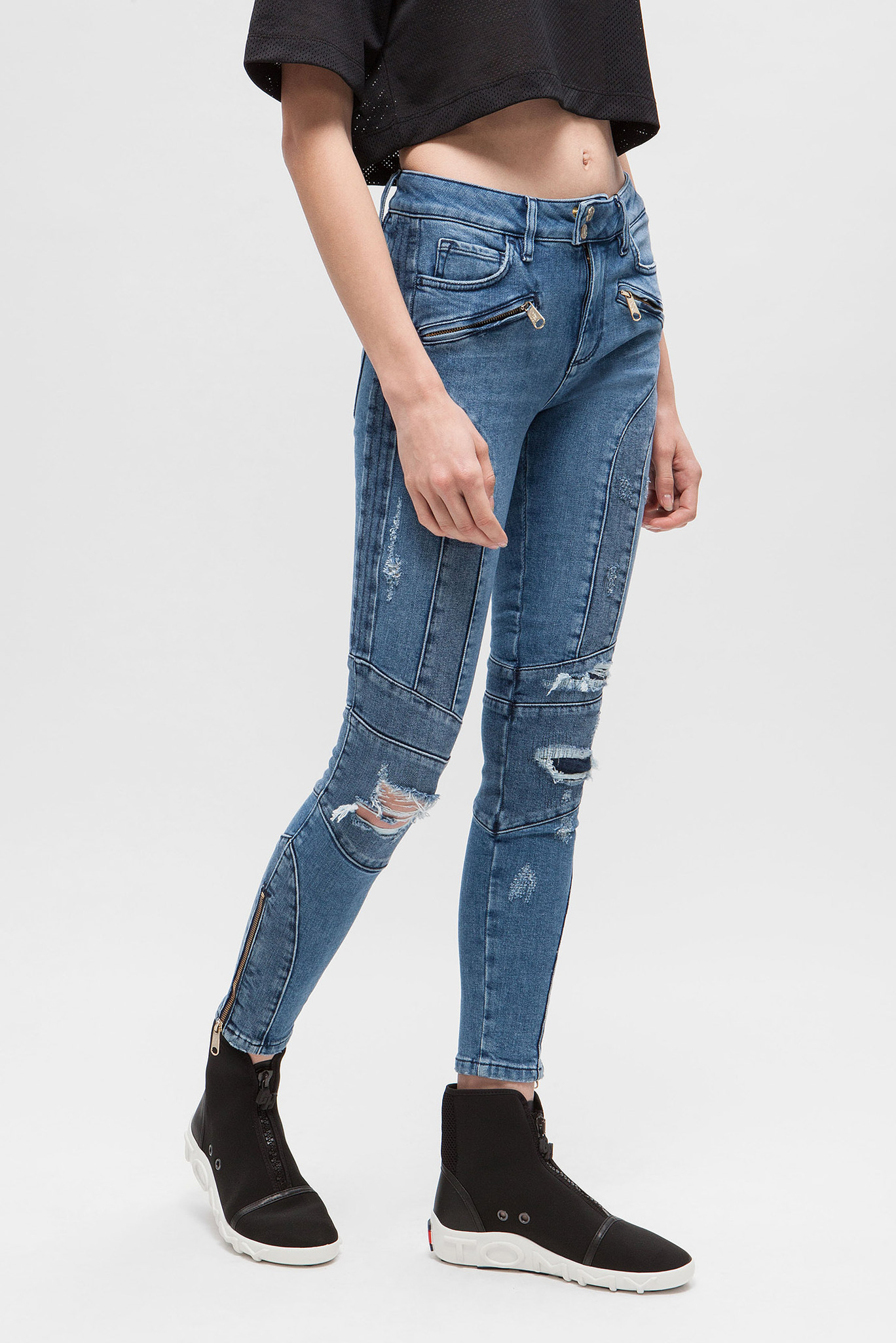 Женские синие джинсы GIGI HADID VENICE HW ANKLE SPEED 2