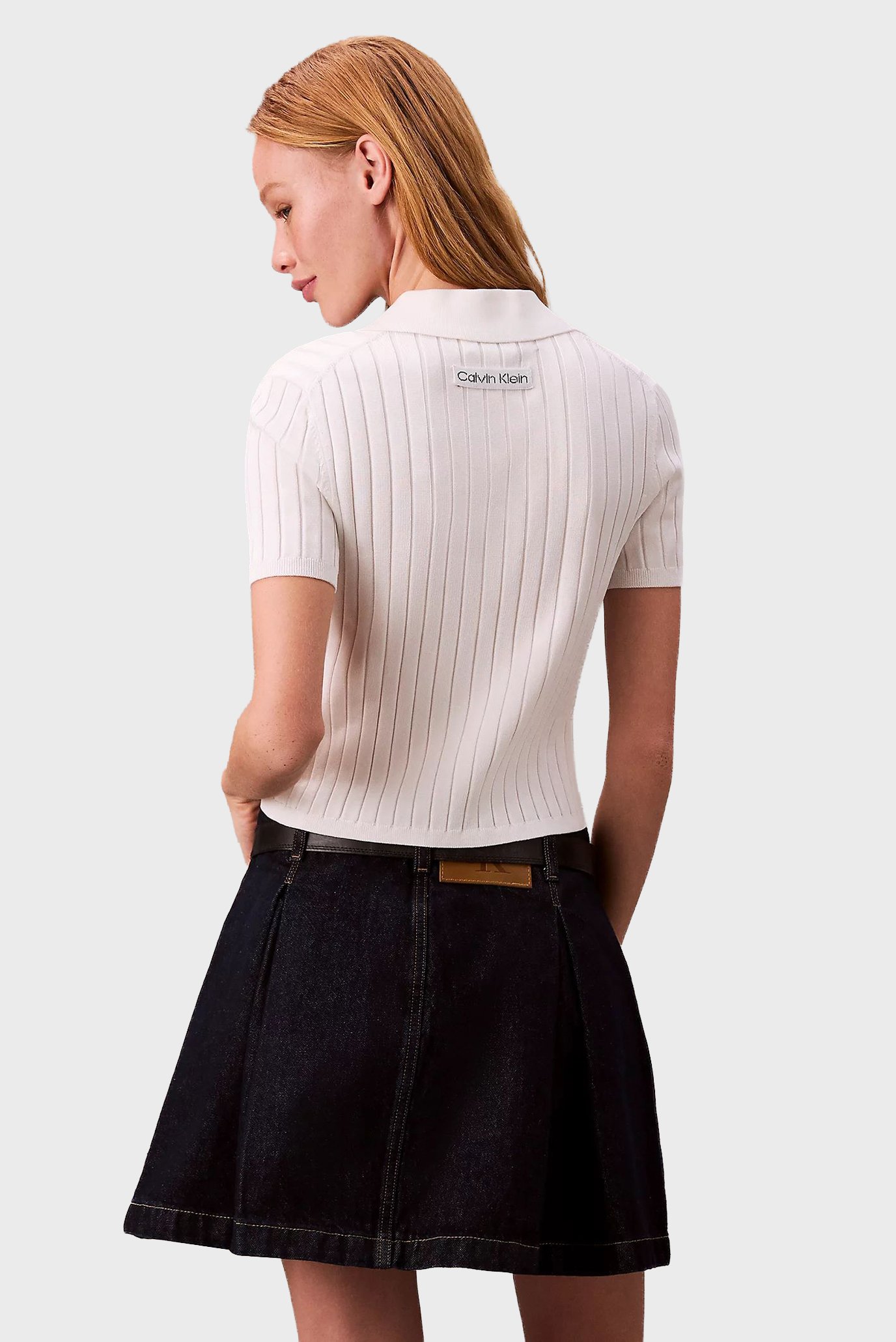 Юбка PLEATED DENIM SKIRT CK CLASSIC R 3