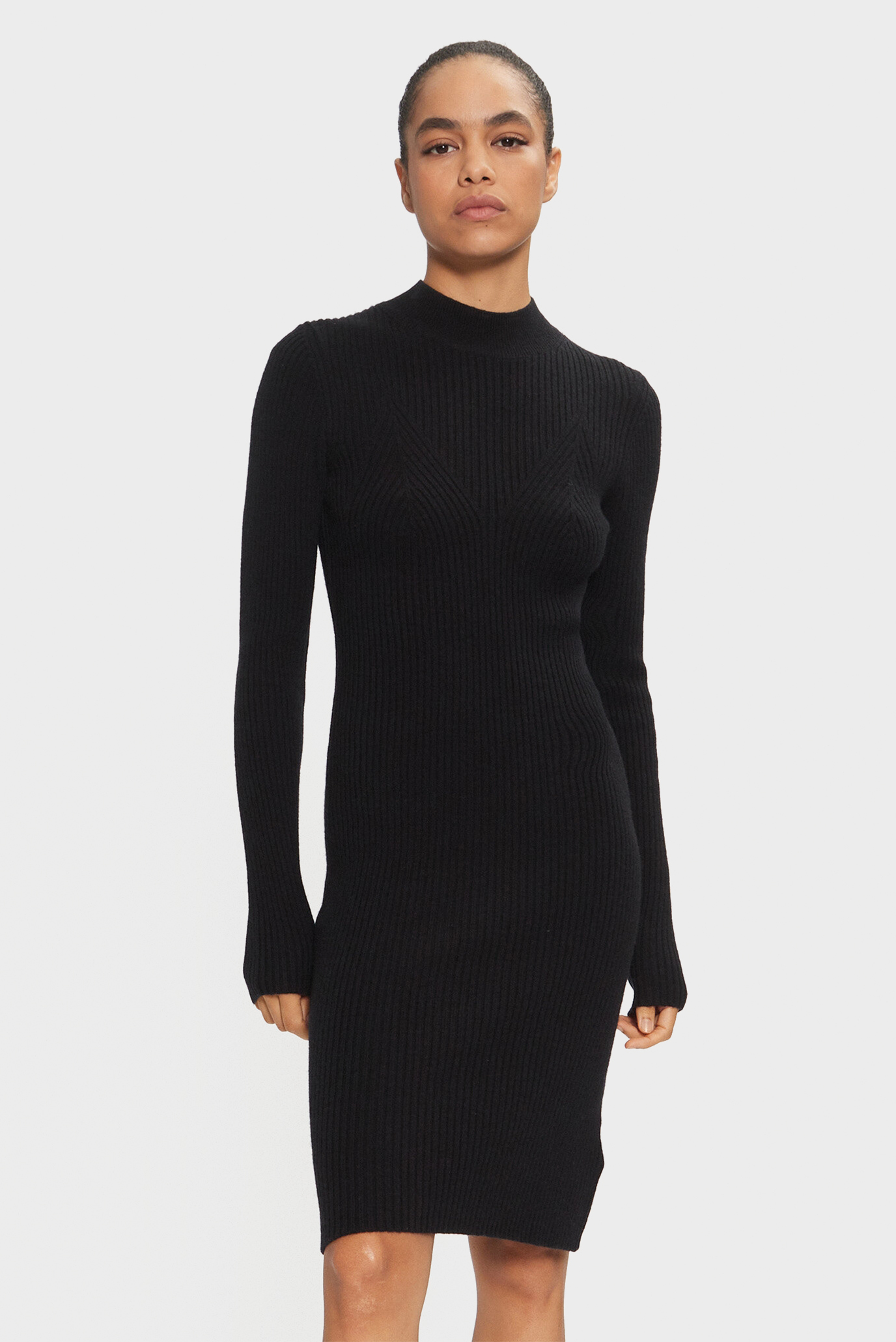 Платье RECYCLED WOOL KNEE DRESS 1