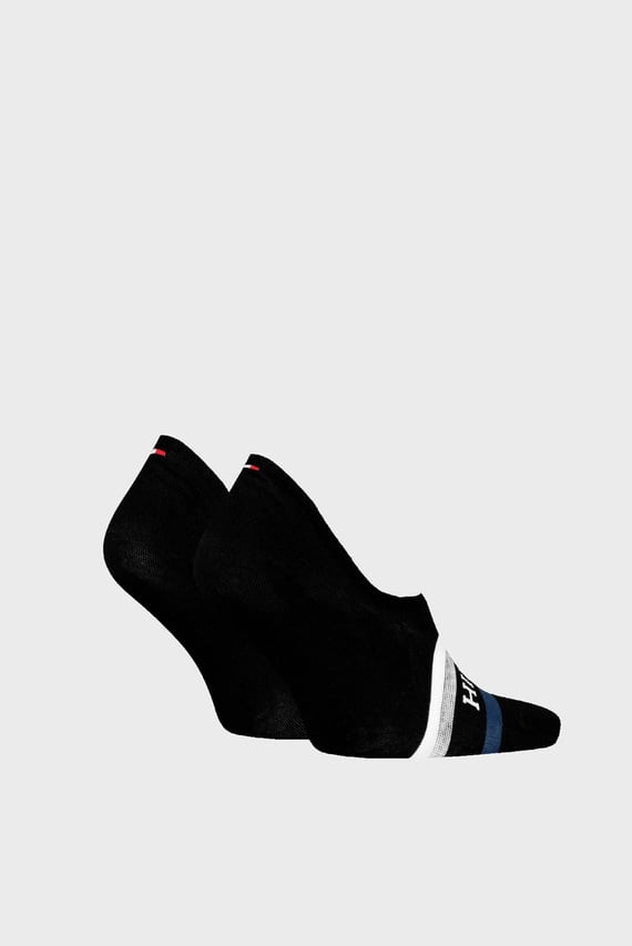 Мужские черные следы (2 пары) FOOTIE TAB