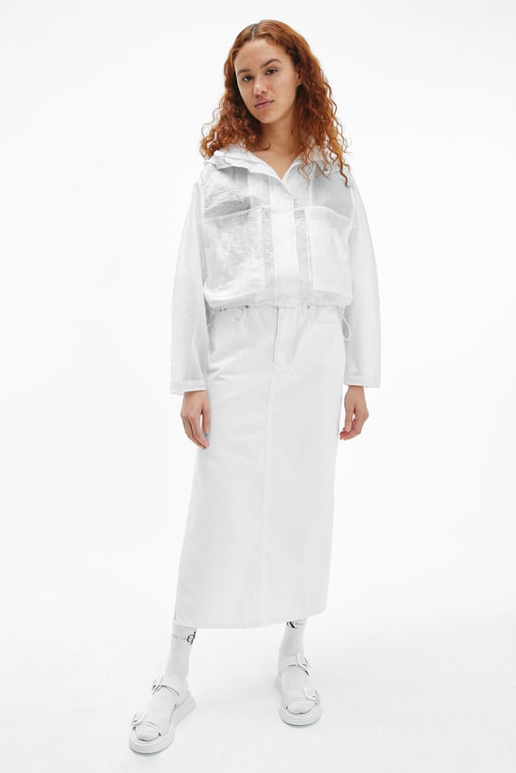 Ветровка WET LOOK OVERSIZED JACKET
