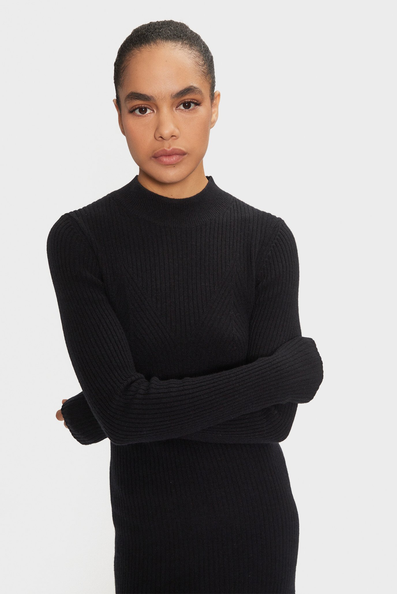 Платье RECYCLED WOOL KNEE DRESS 4