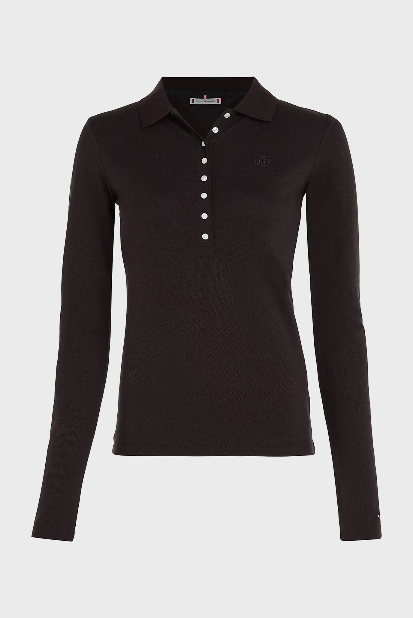 Поло с длинным рукавом SMD SLIM LYOCELL PIQ POLO LS 5