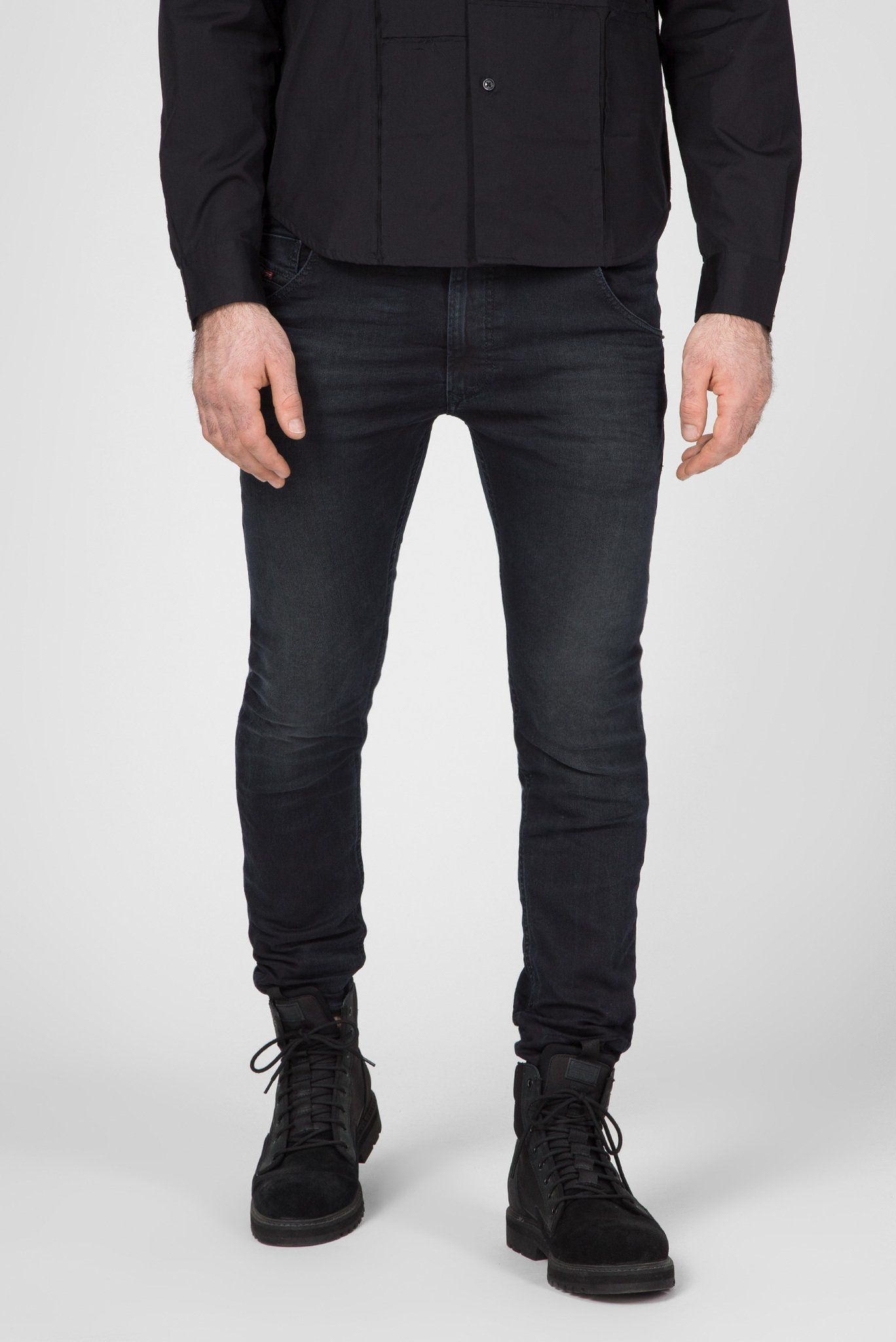 Мужские темно-серые джинсы KROOLEY-X-NE 1