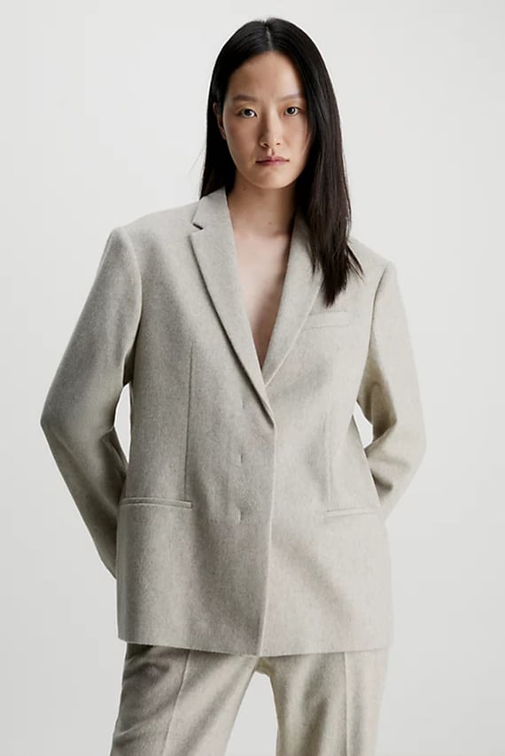Пиджак FLANNEL WOOL TAILORED BLAZER