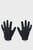 Женские черные перчатки UA Storm Run Liner
