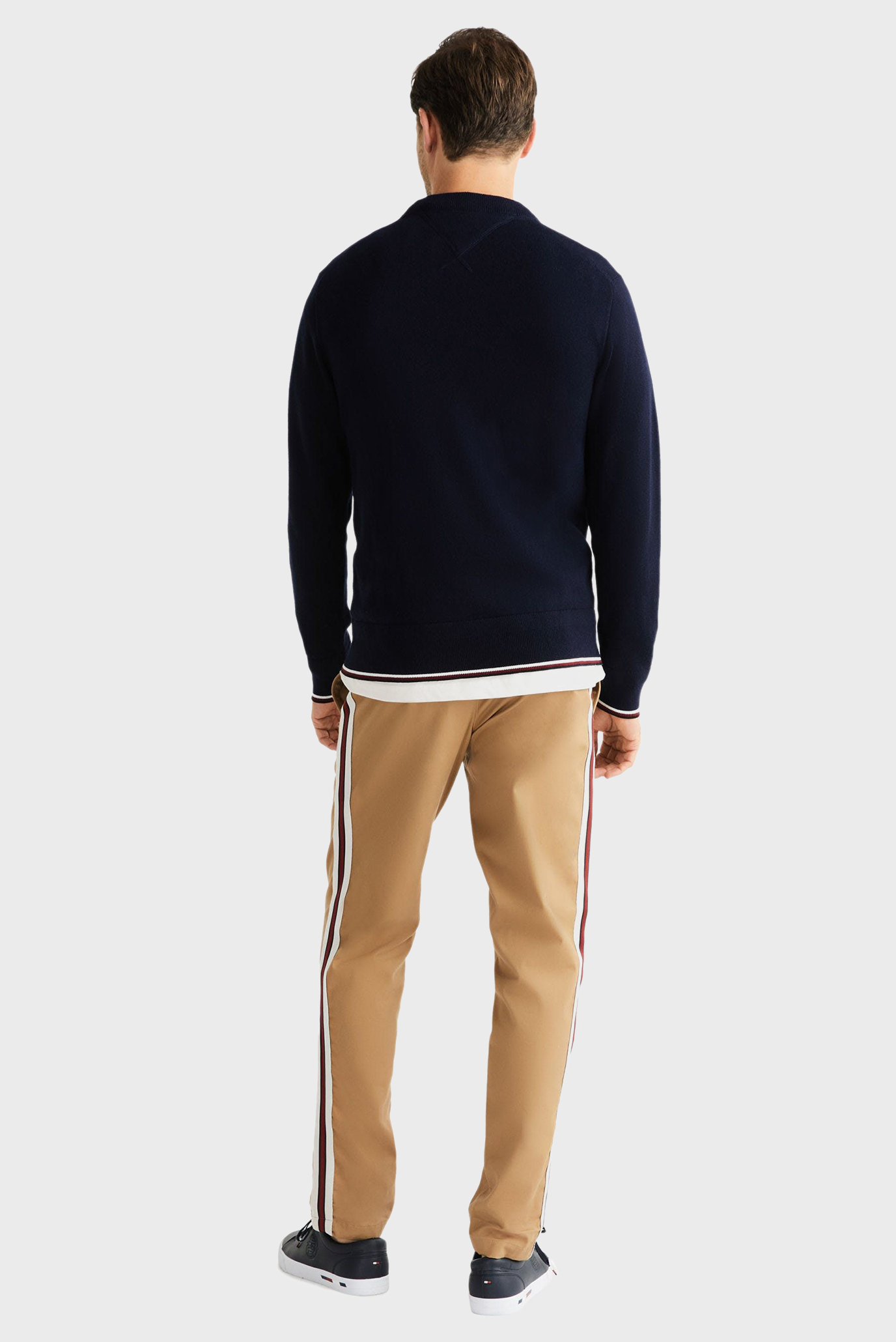 Свитер MONOTYPE GS TIPPED CREW NECKTommy Hilfiger Свитер MONOTYPE GS TIPPED CREW NECK 7