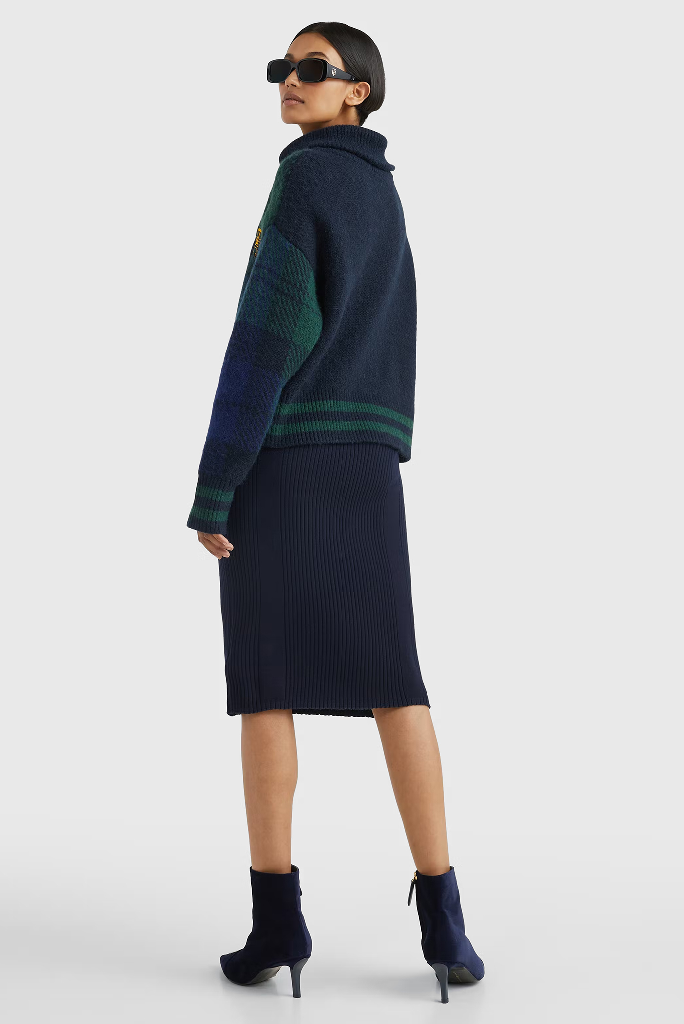 Свитер TARTAN HALF-ZIP SWEATER 3