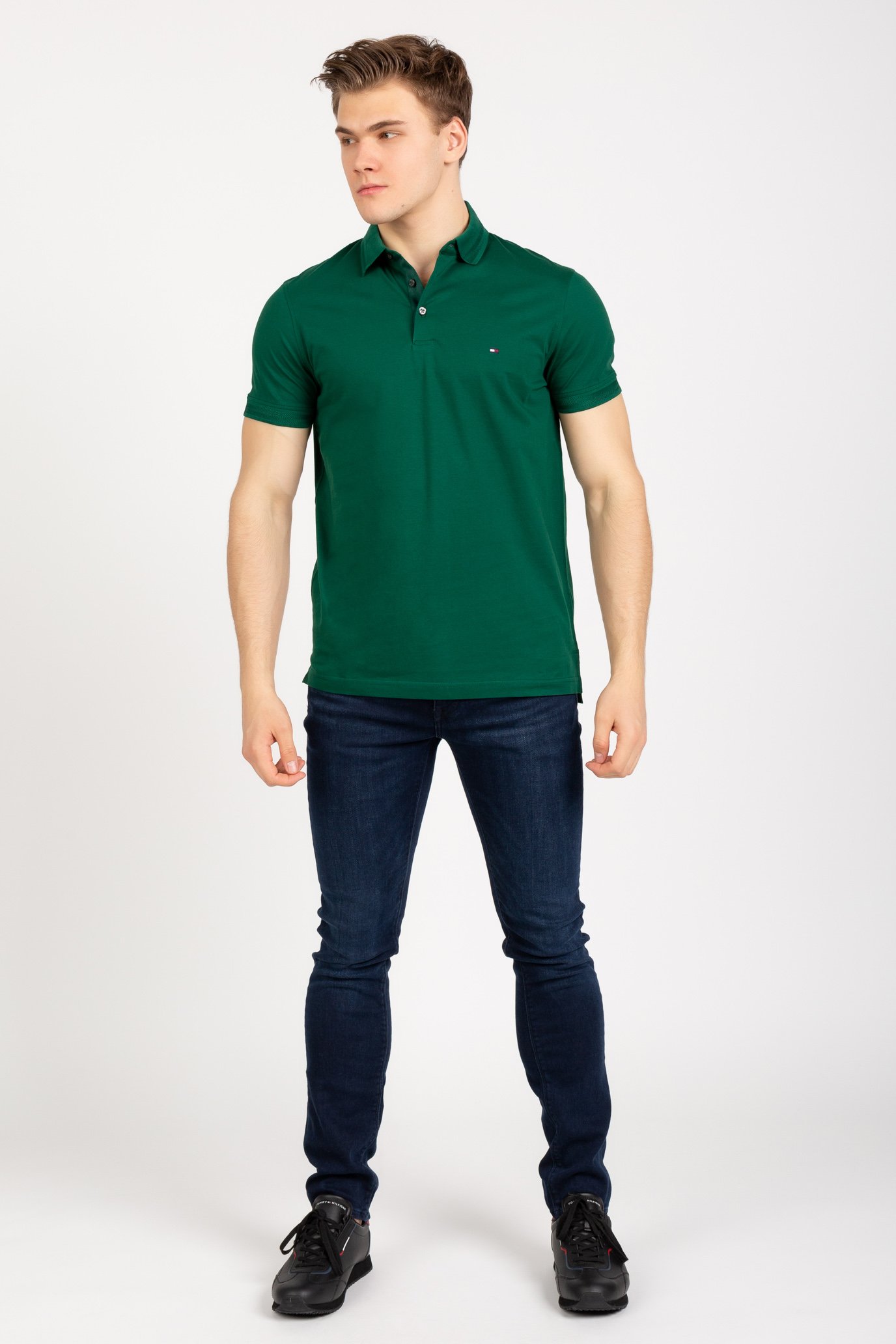 Поло ESSENTIAL DRESS CASUAL SLIM POLO 5