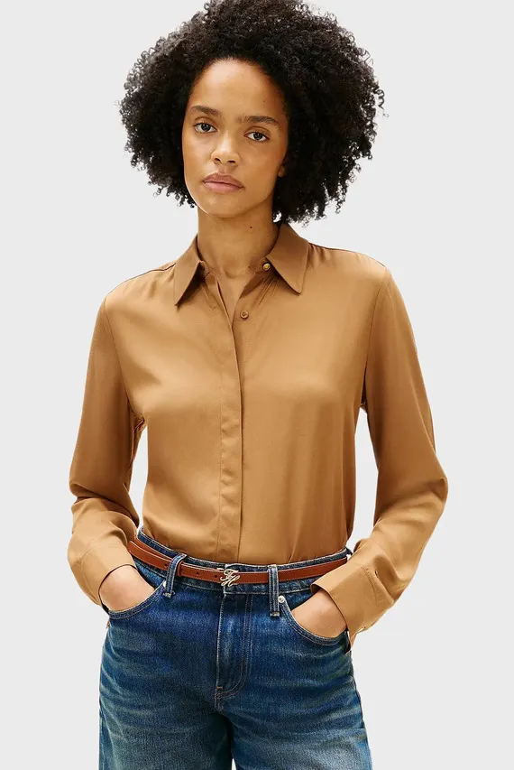 Блузка VIS TWILL BUTTON UP SHIRT Tommy Hilfiger