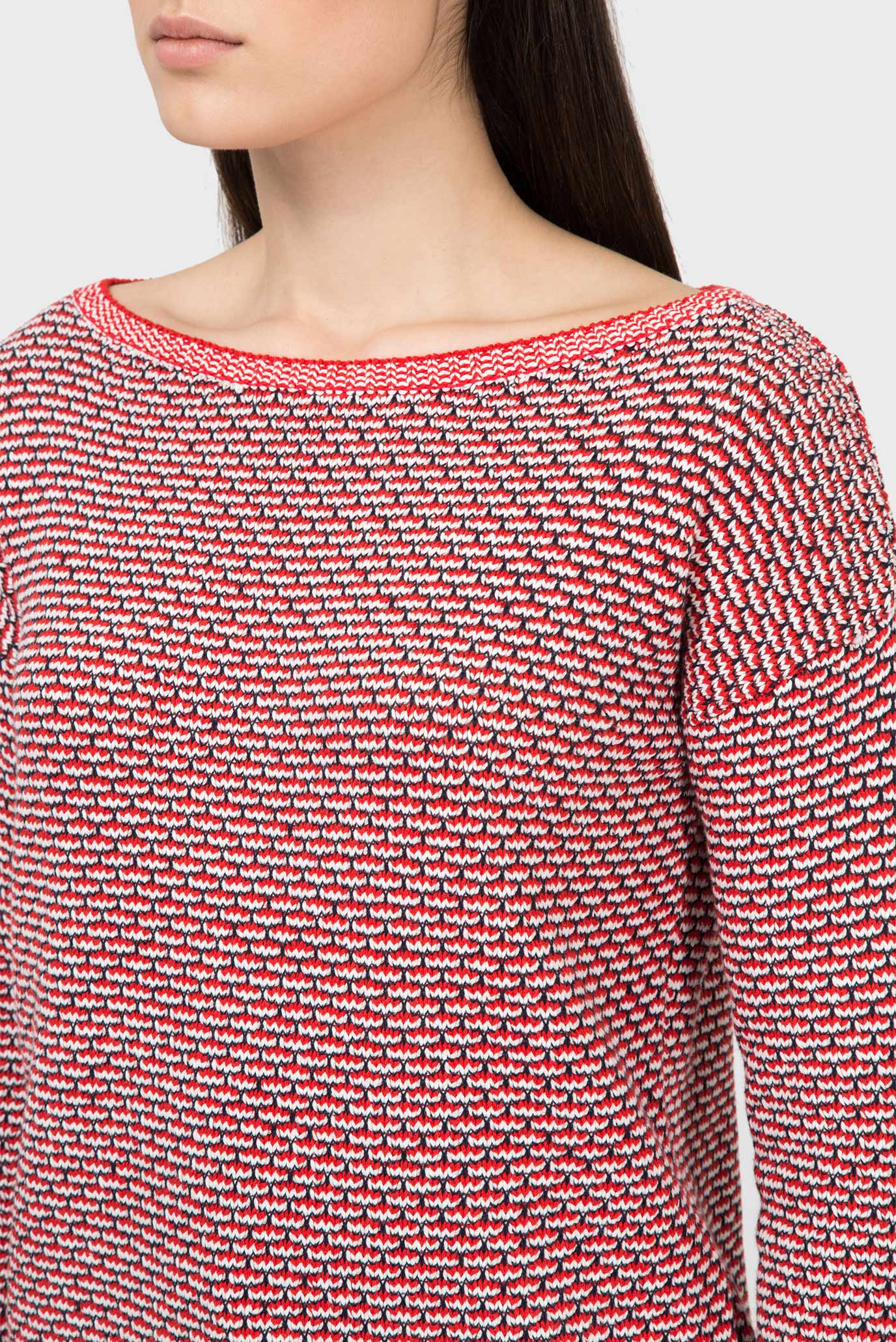 Женский джемпер с узором 9