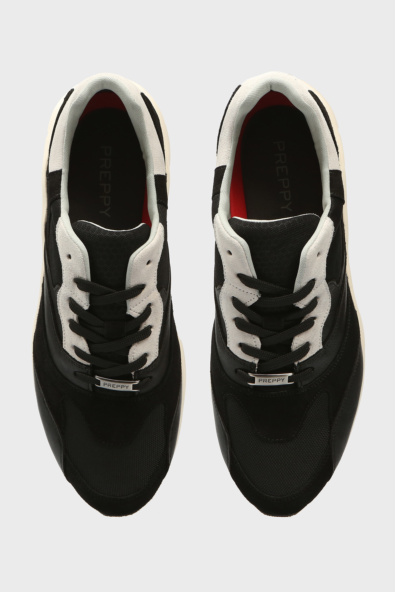 Мужские черные кожаные кроссовки Jarvis 10