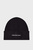 Мужская черная шапка MONO LOGO EMBRO BEANIE