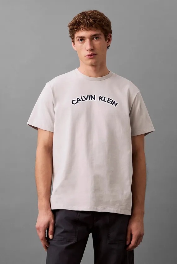 Футболка SS 20S CURVE CALVIN EASY CN TEE Calvin Klein Jeans